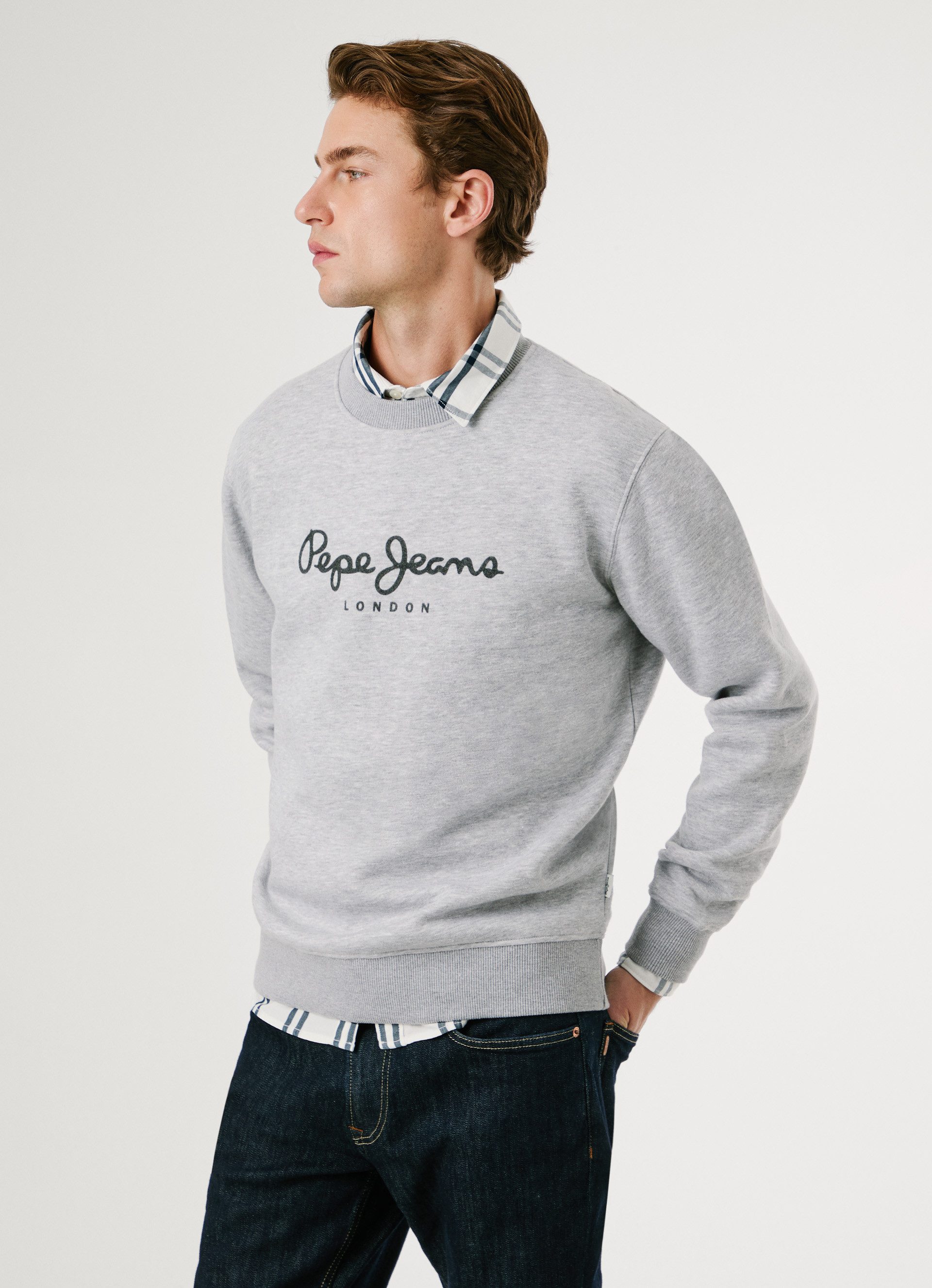 Pepe Jeans Sweatshirt MACBETH MELANGE CREW