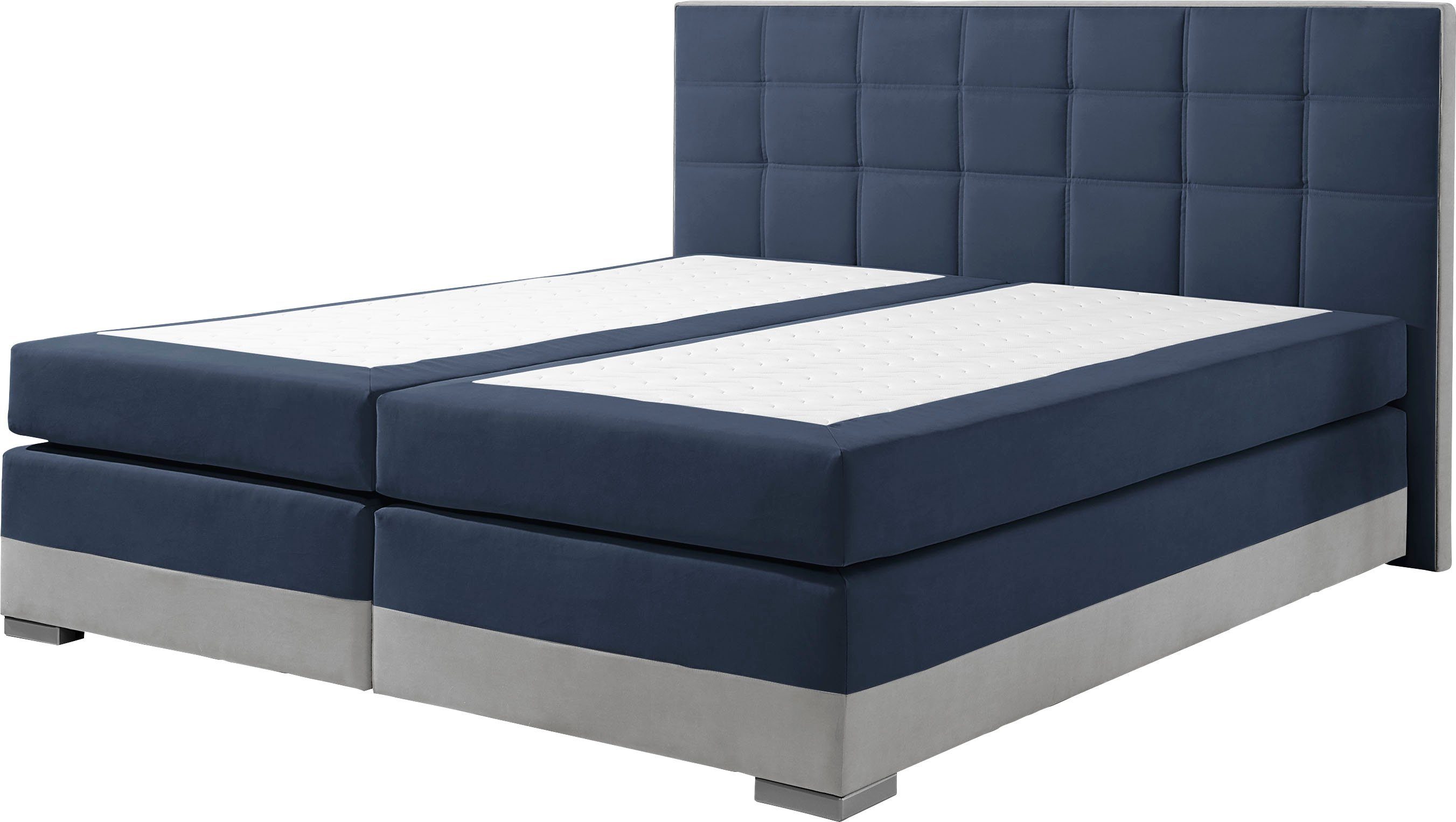 INOSIGN Boxspring inclusief topmatras en tweezijdig te gebruiken kussen