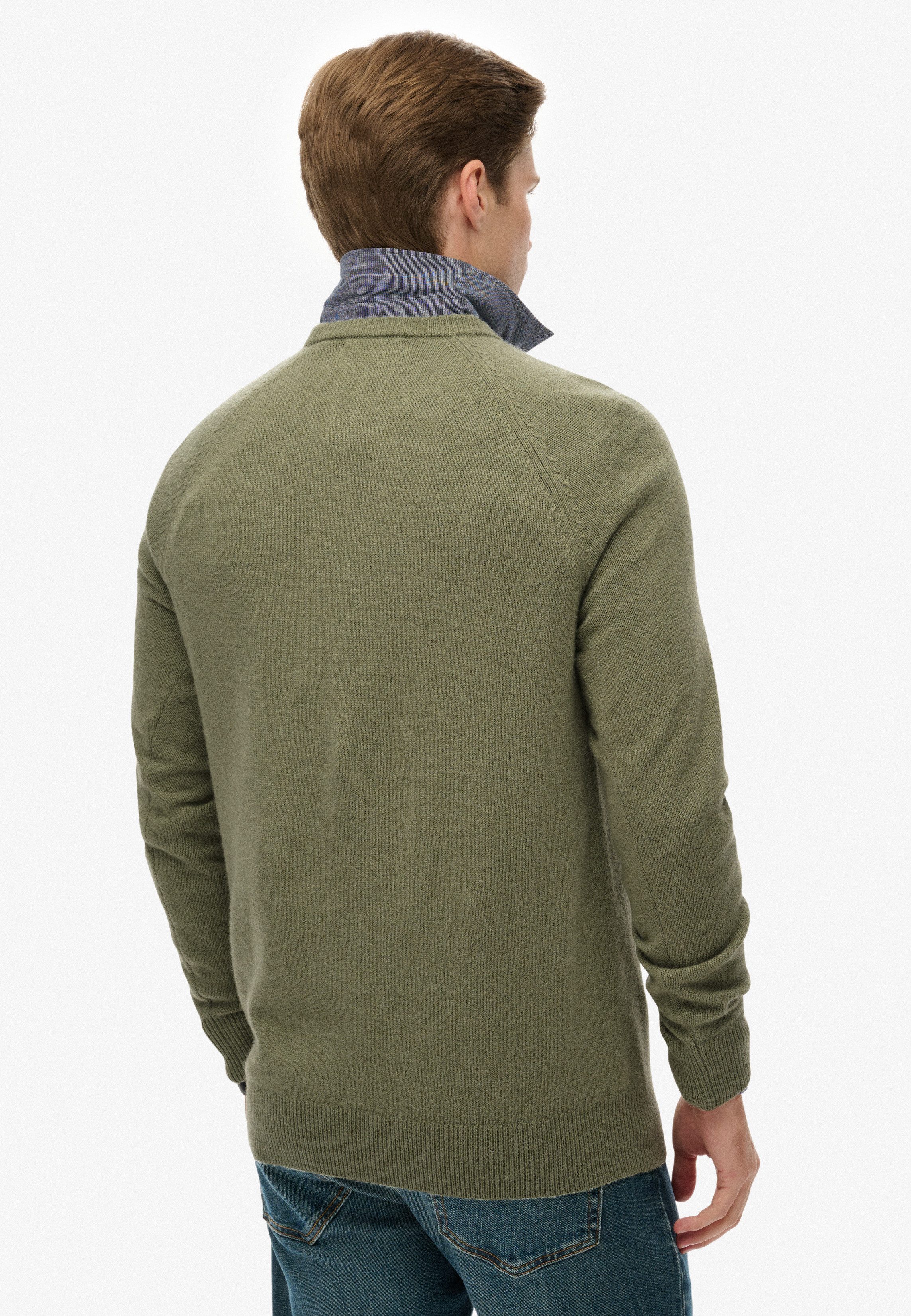 Superdry Gebreide trui WOOL BLEND JUMPER