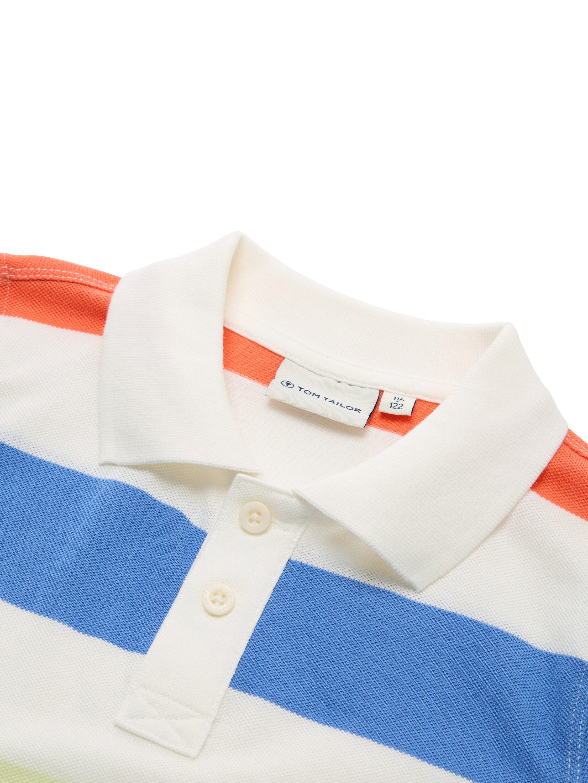Tom Tailor Poloshirt voor jongens met colorblocking