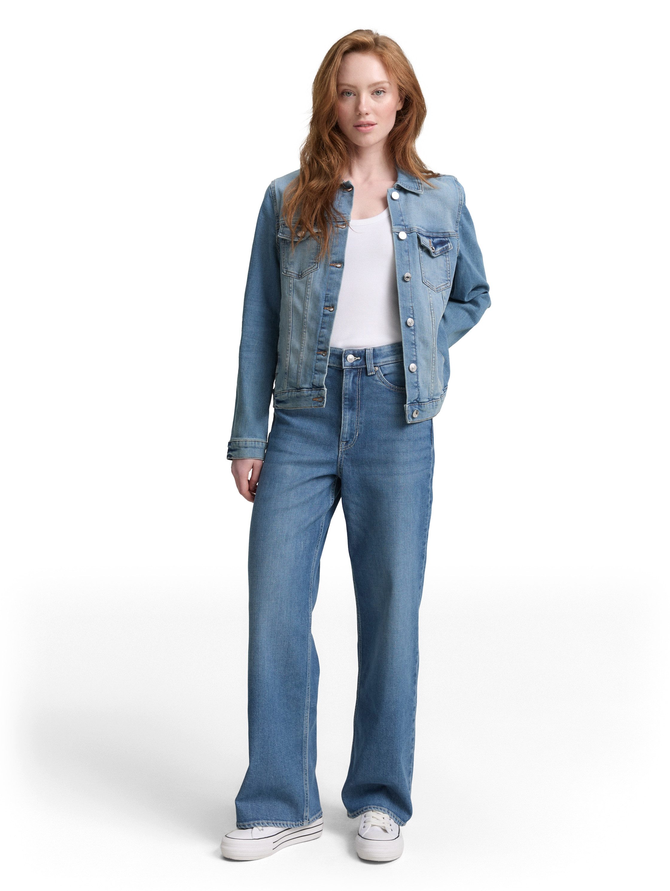 Tom Tailor Denim Wijde jeans LINOU