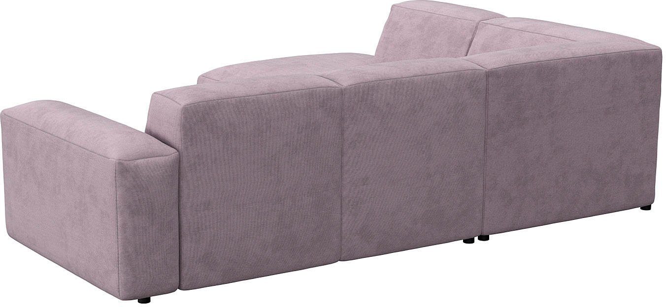 FLEXLUX Hoekbank Lucera, super comfortabel door hoogwaardige zitconstructie met koudschuim