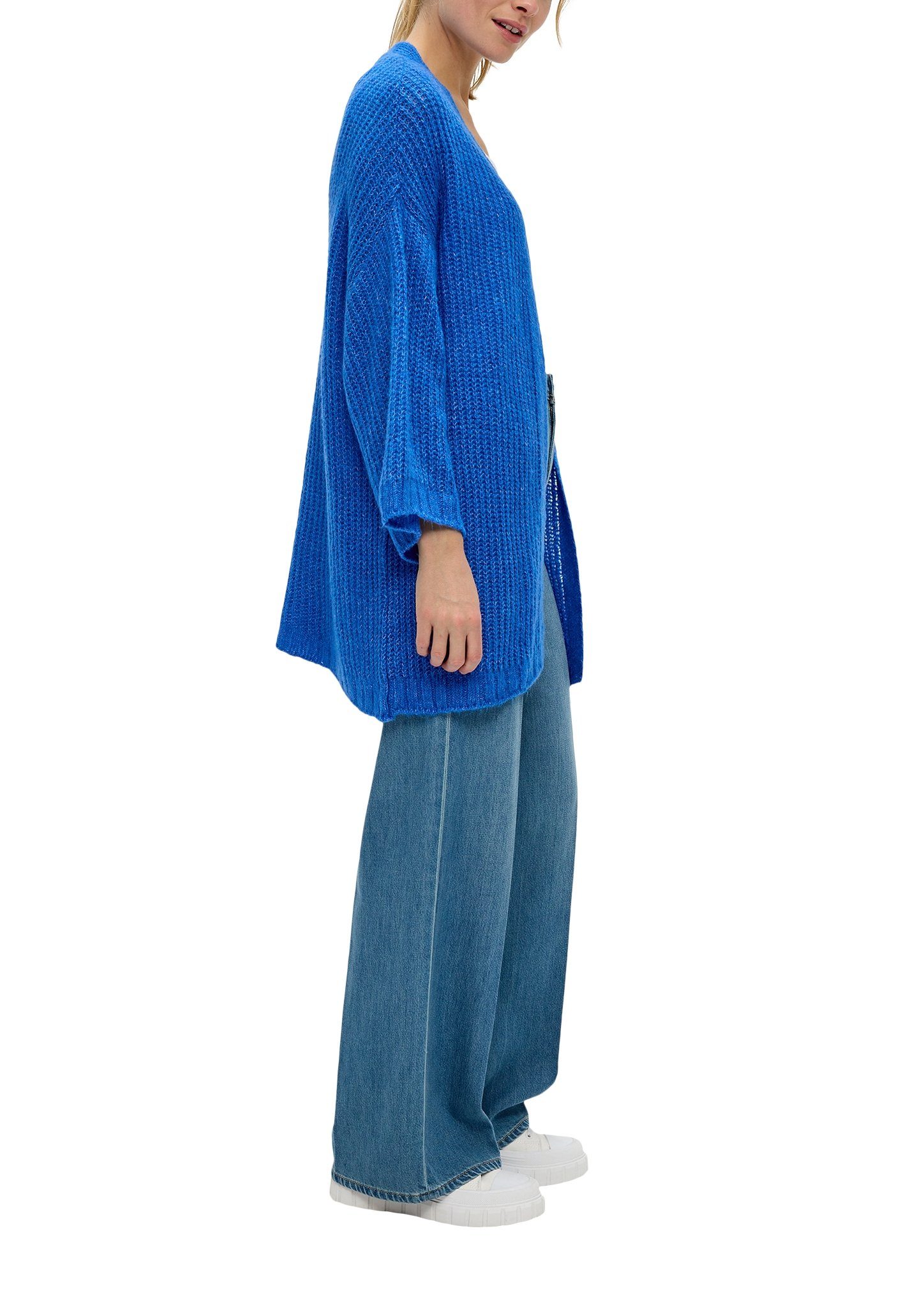 s.Oliver Cardigan in wol-look en 3/4 mouw