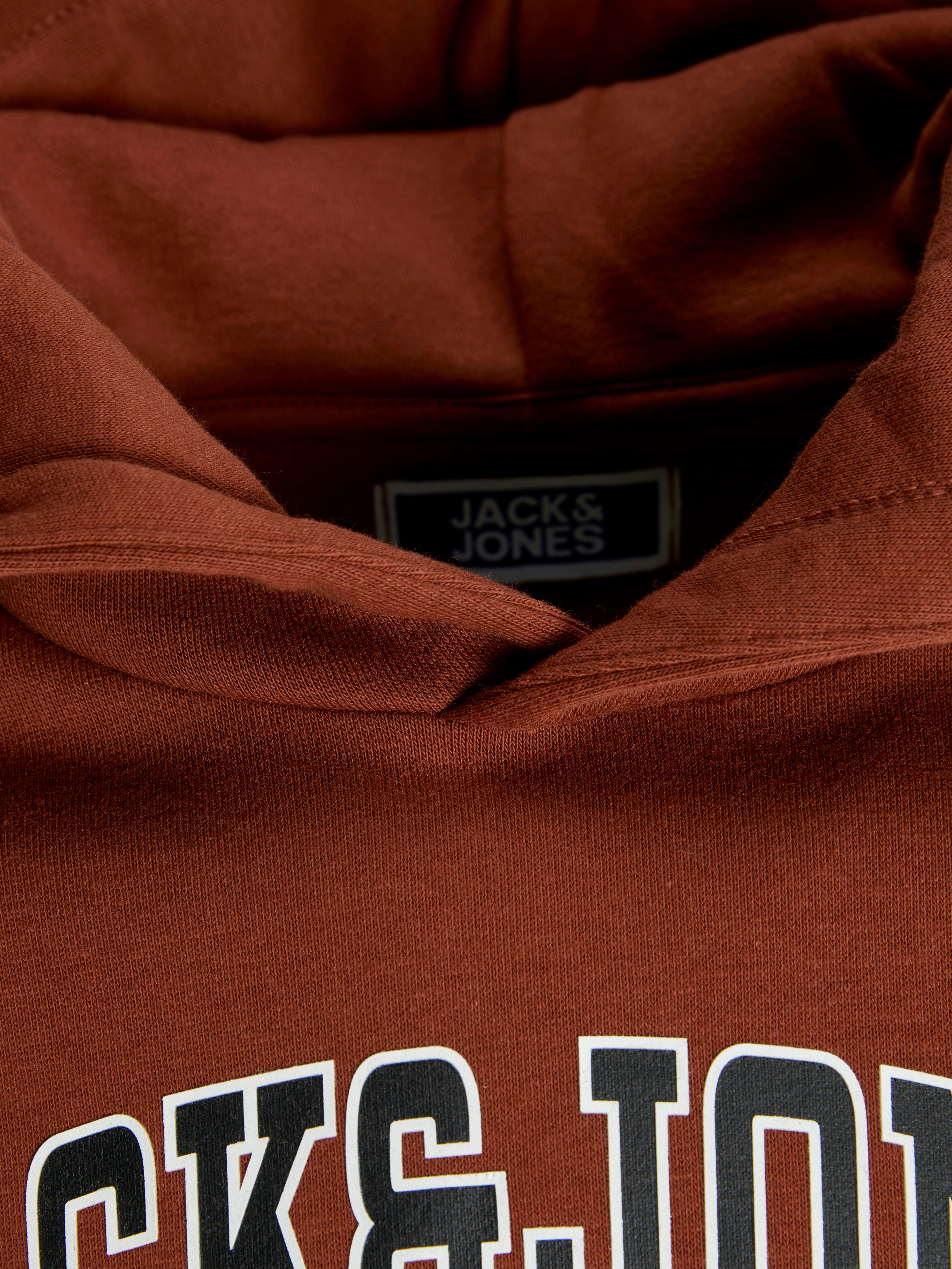Jack & Jones PlusSize Hoodie JJECALEB VARSITY SWEAT HOOD NOOS PLS