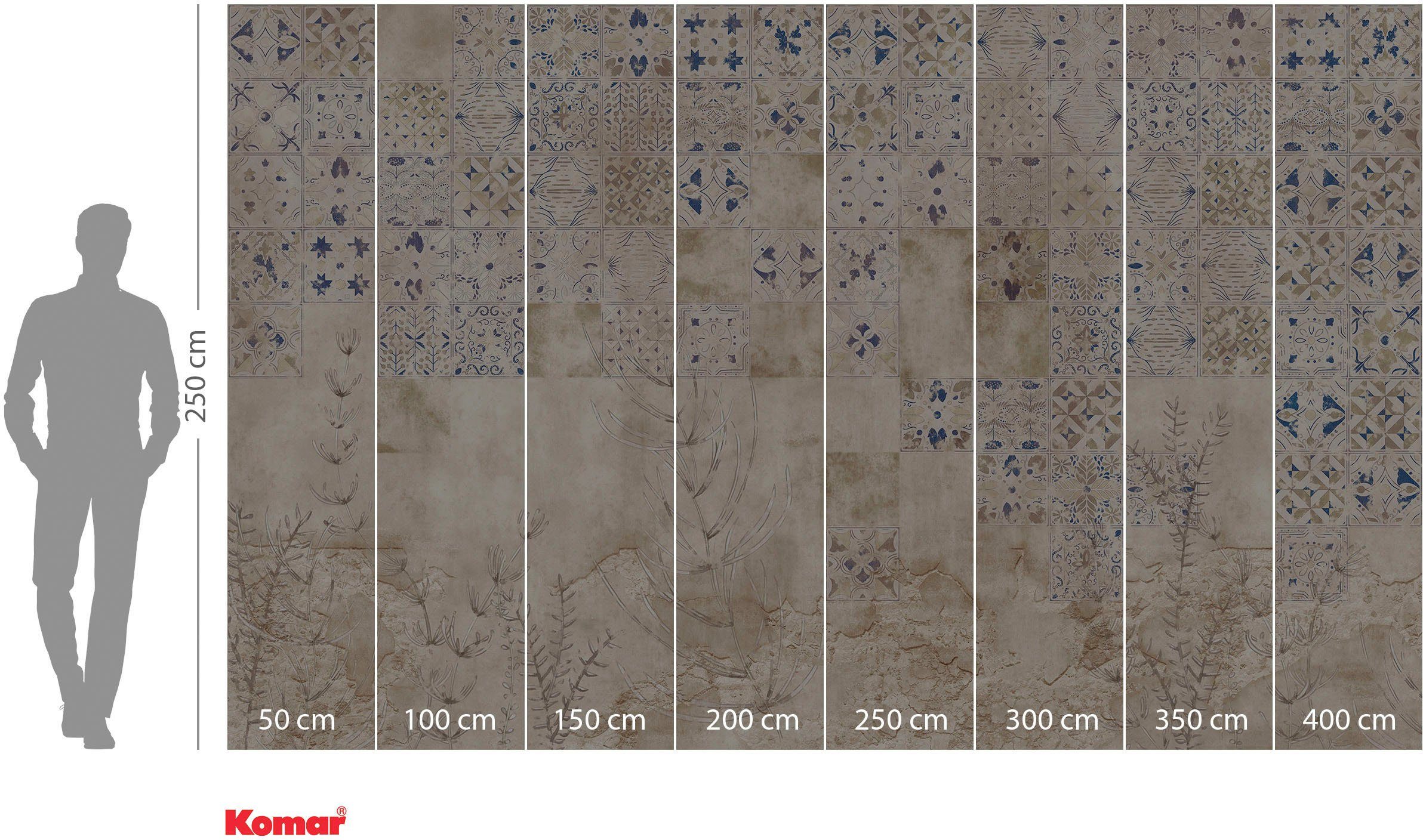 Komar Vliesbehang Digitale print vlies - Murmurous Marrakesh - Afmeting 400 x 250 cm (1 stuk)