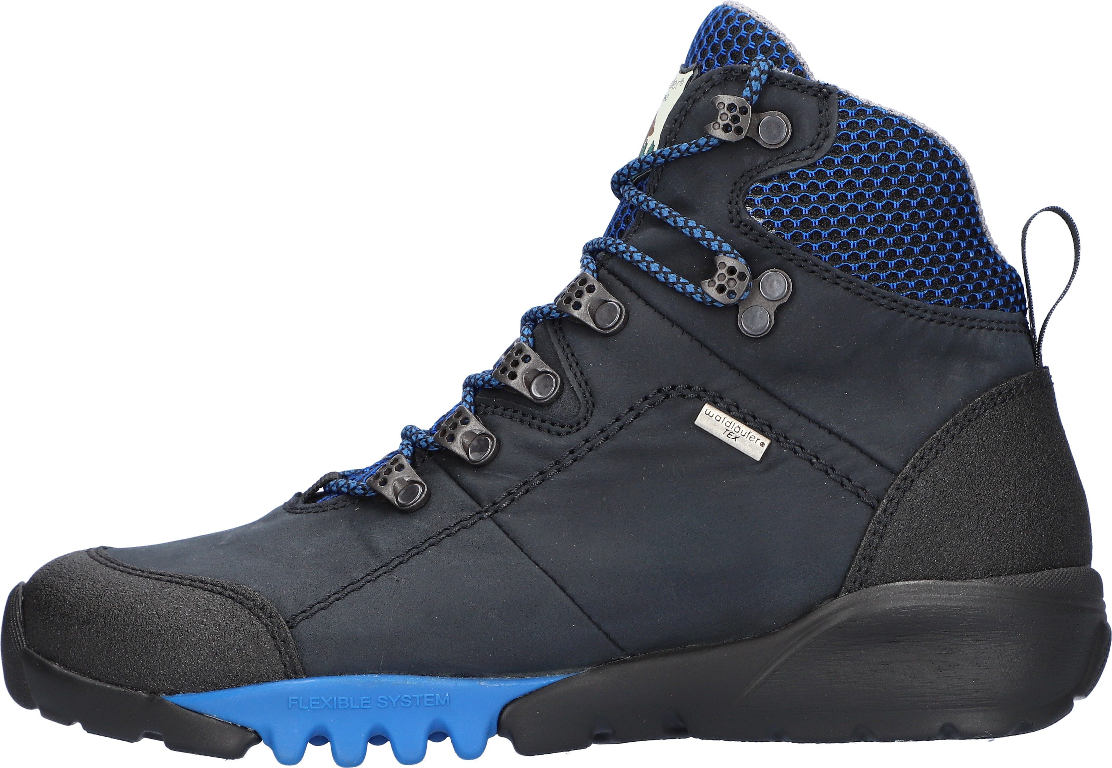Waldläufer Trekkingschoenen H-AMIATA , outdoorlaarzen, veterschoenen, tex-membraan, comfortabele breedte h (=zeer breed)