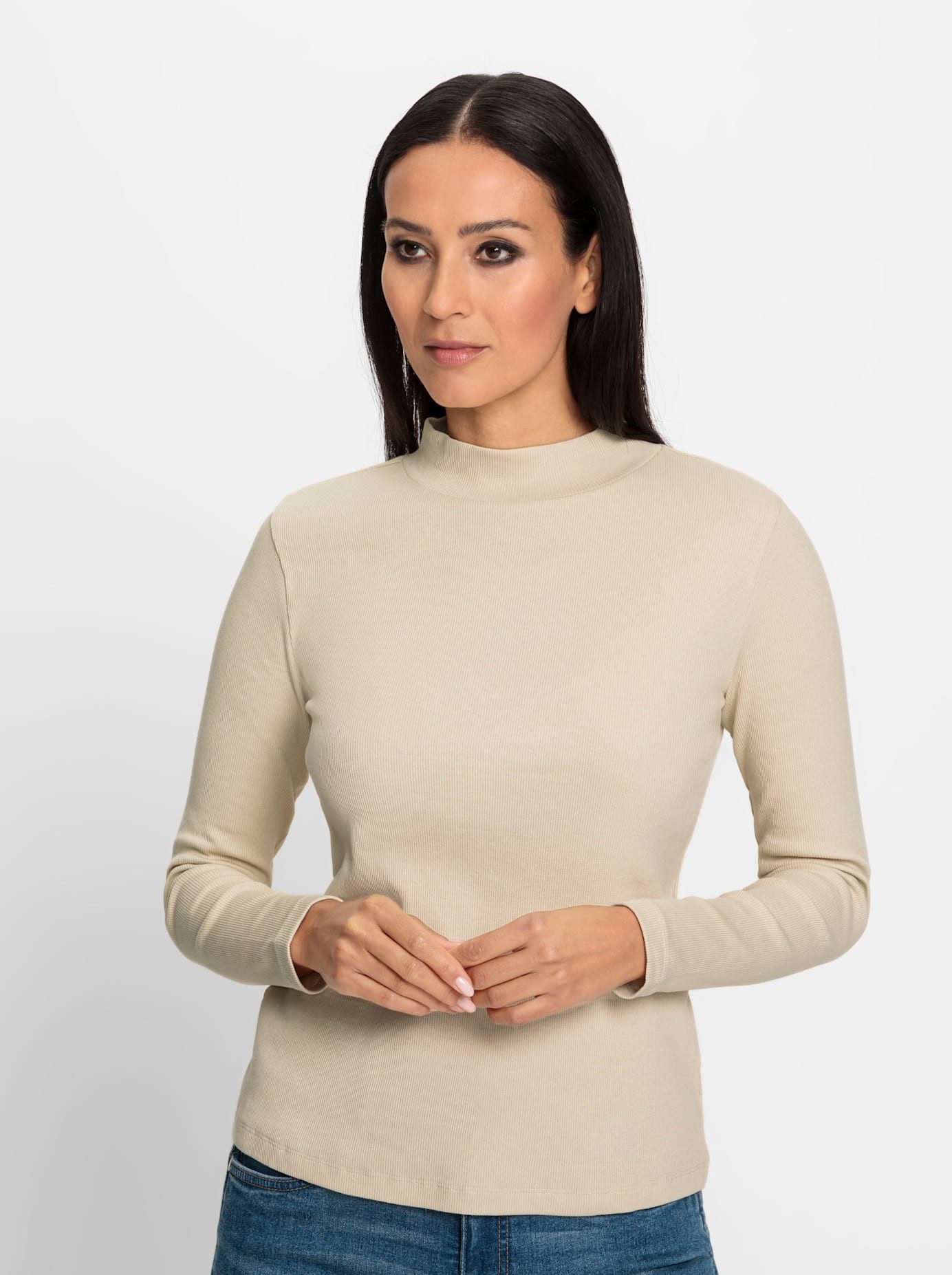 heine Shirt met staande kraag Shirt (1-delig)