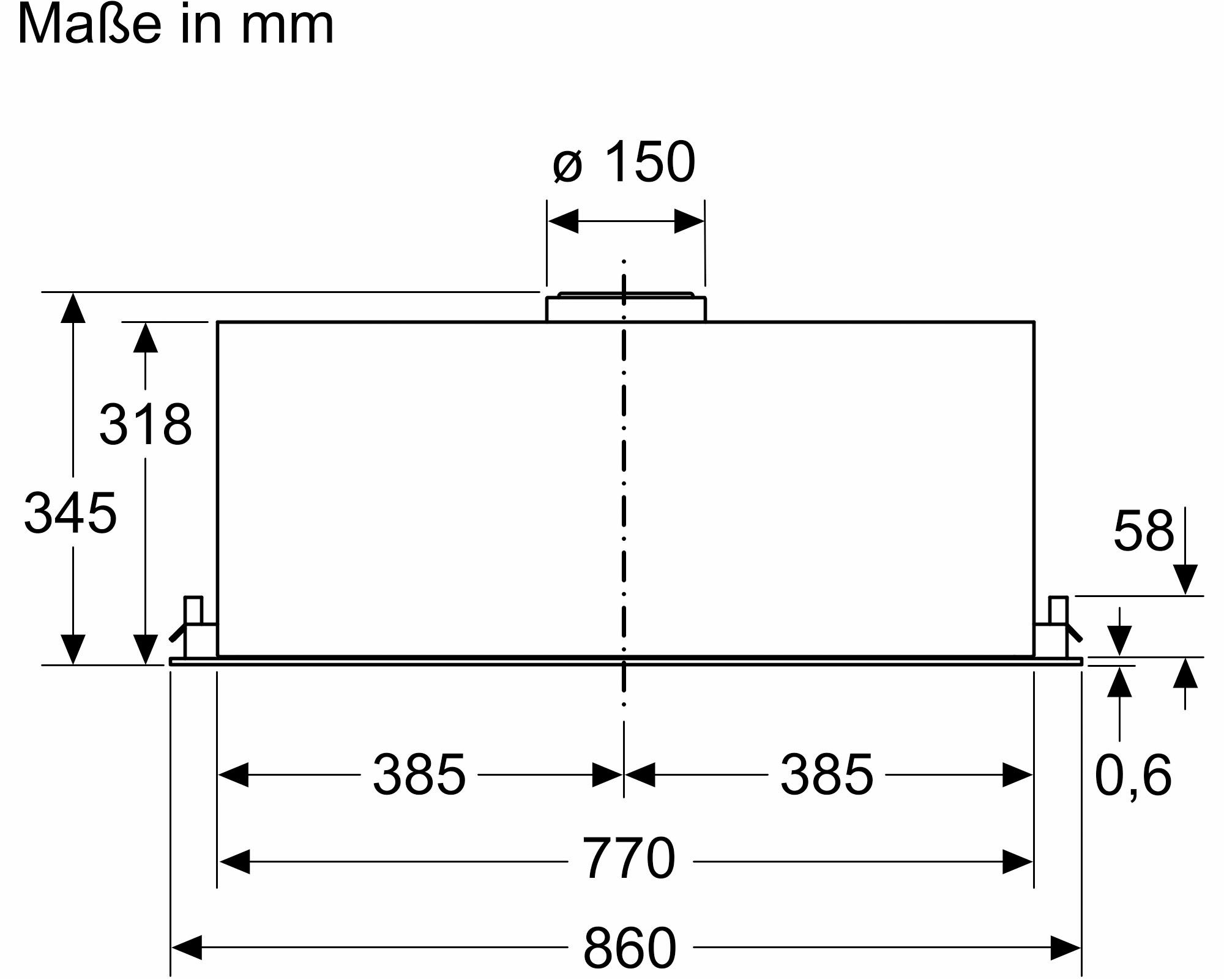 SIEMENS Afzuigkap LB87NAC50