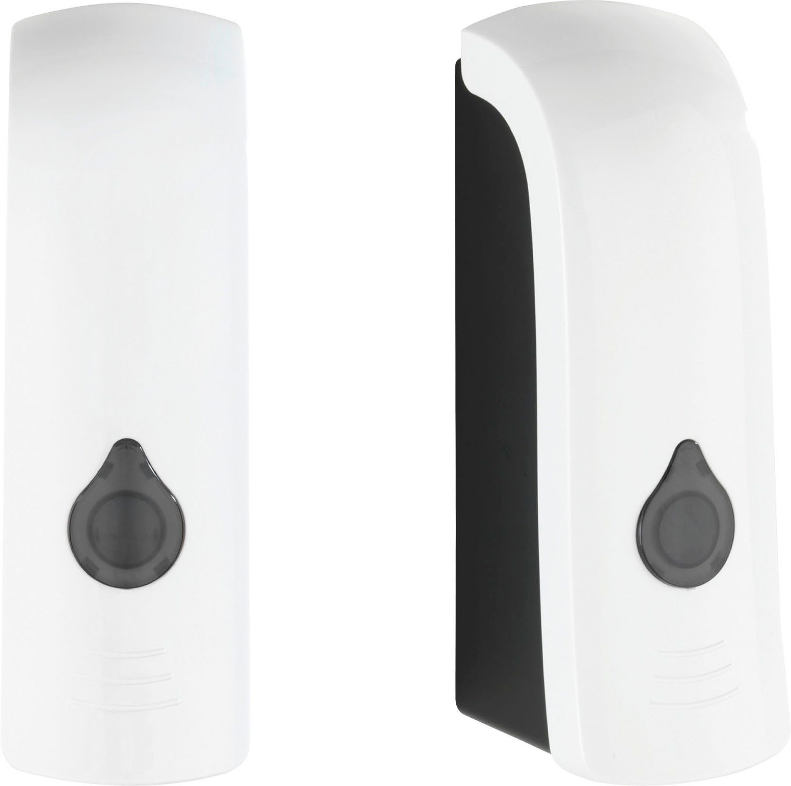 WENKO Desinfectiemiddel-dispenser Ranera S Wit, capaciteit: 280 ml (1-delig) zeepdispensers wit