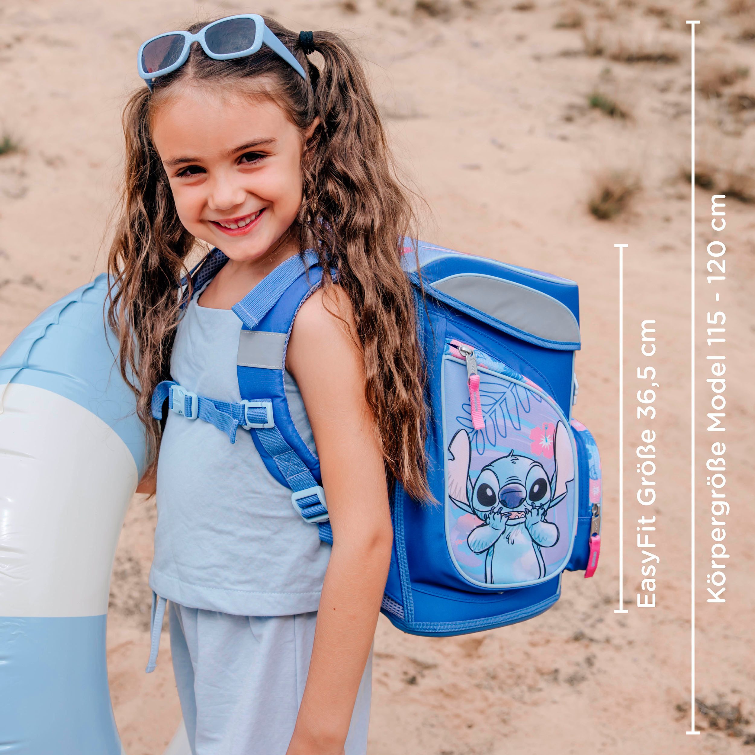 Scooli Schooltas EasyFit, Lilo & Stich (set, 5-delig)