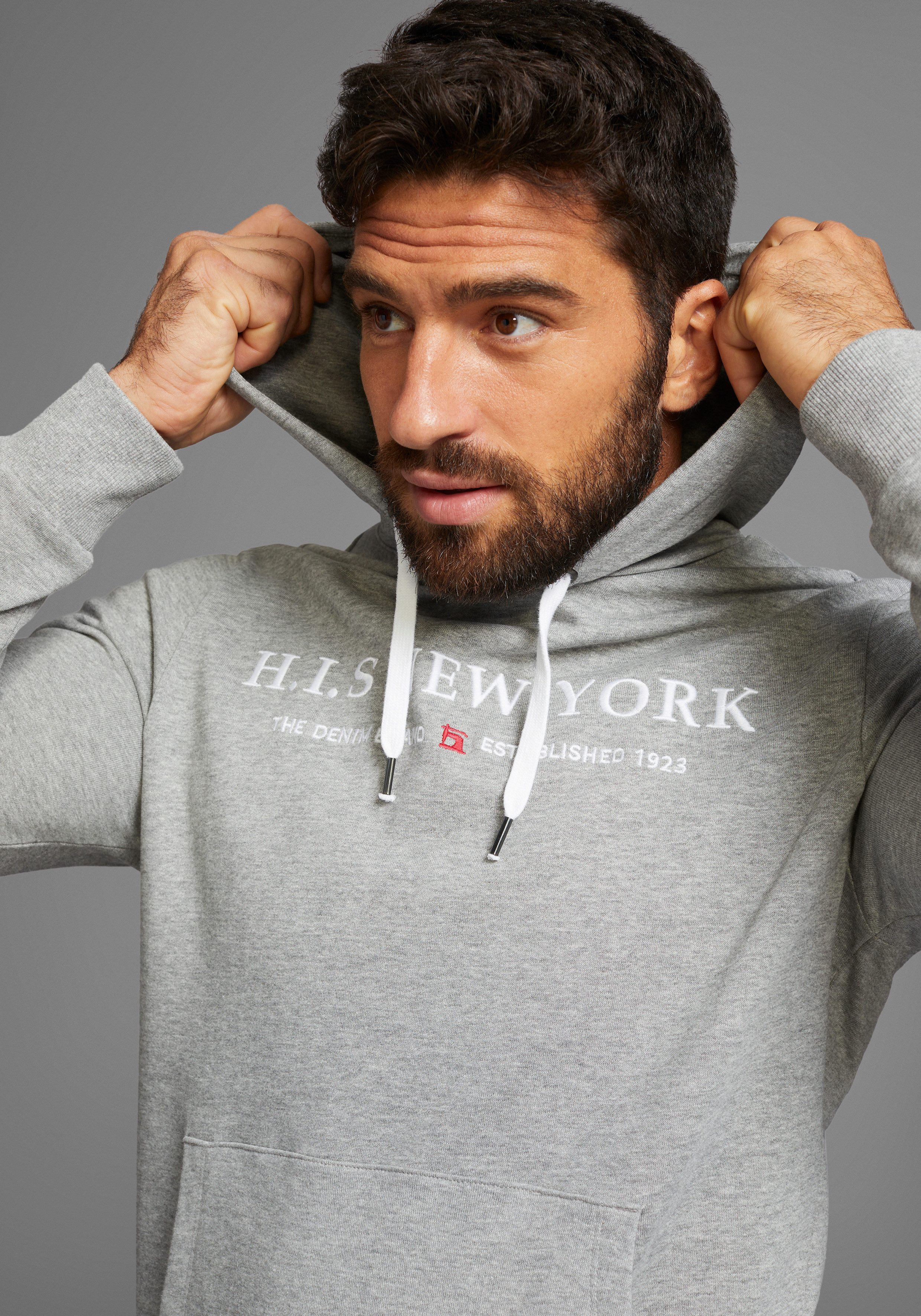 H.I.S Hoodie met logoprint nieuwe collectie