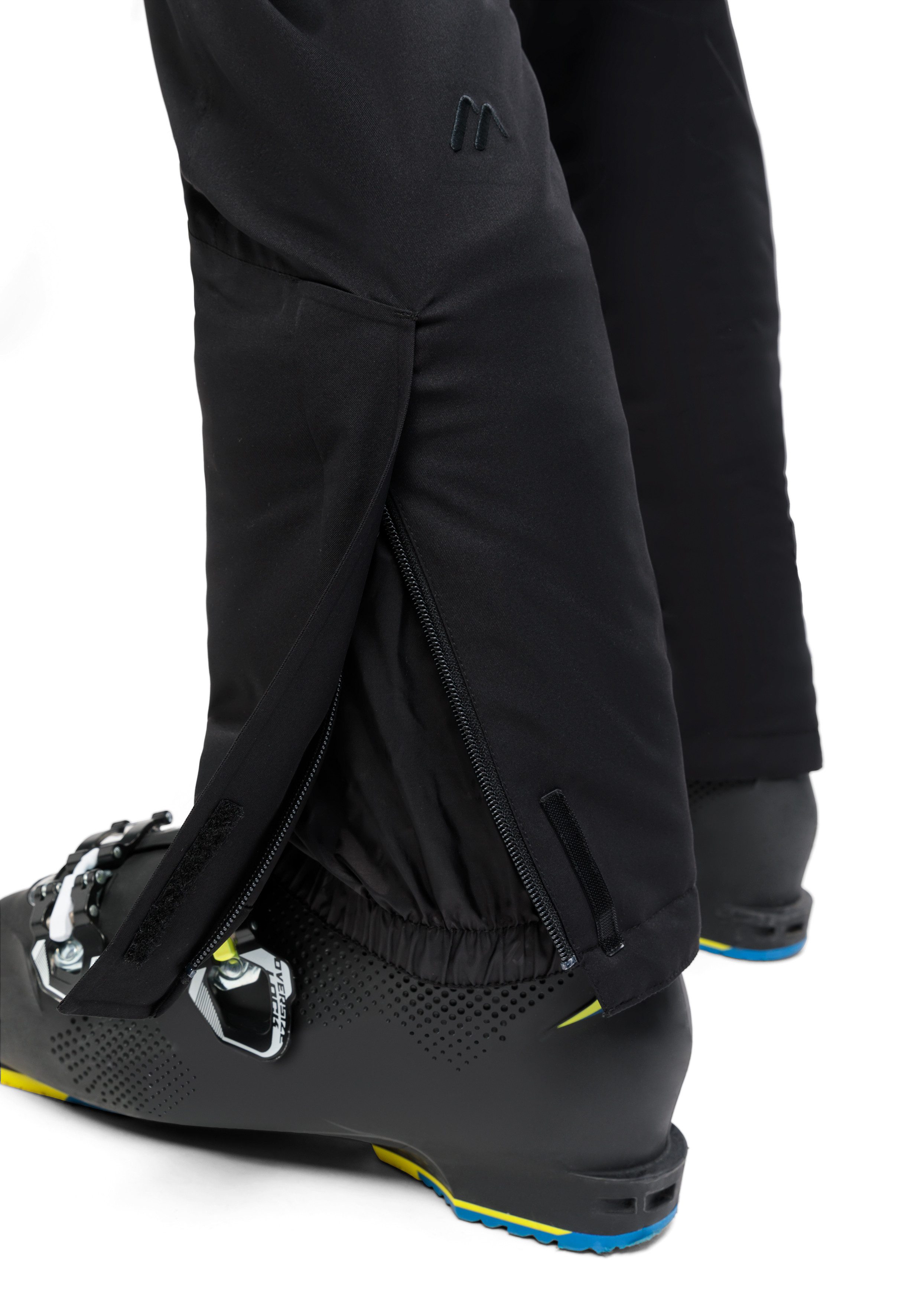 Maier Sports Skibroek Anton slim 2.0 Heren sneeuwbroek met bretels, wind/waterdicht, slim fit