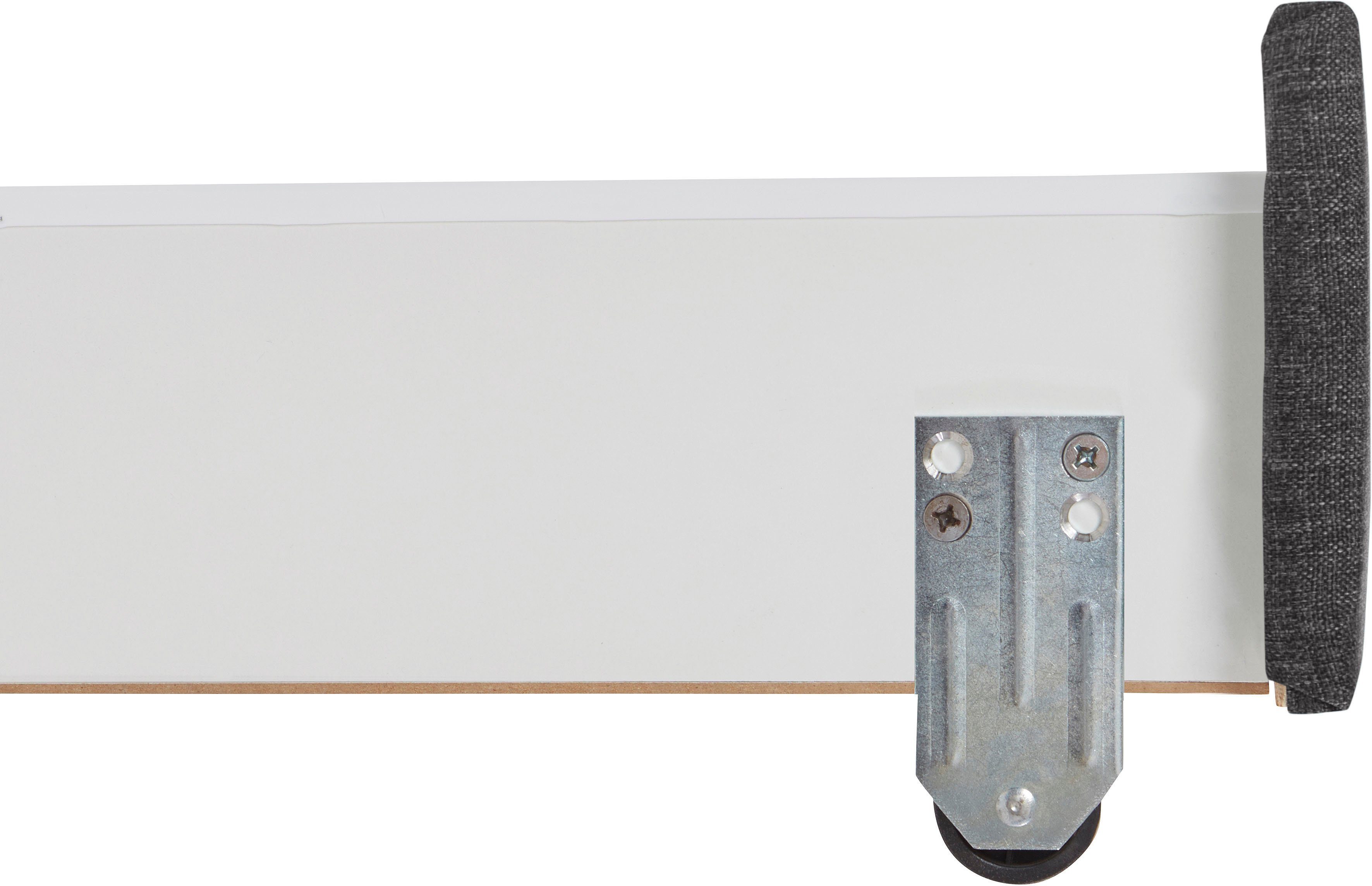 INOSIGN Boxspring Luan Laden, ledverlichting en topmatras, in breedte 120 cm en 180 cm