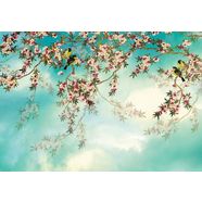 komar fotobehang sakura zeer lichtbestendig (set) multicolor