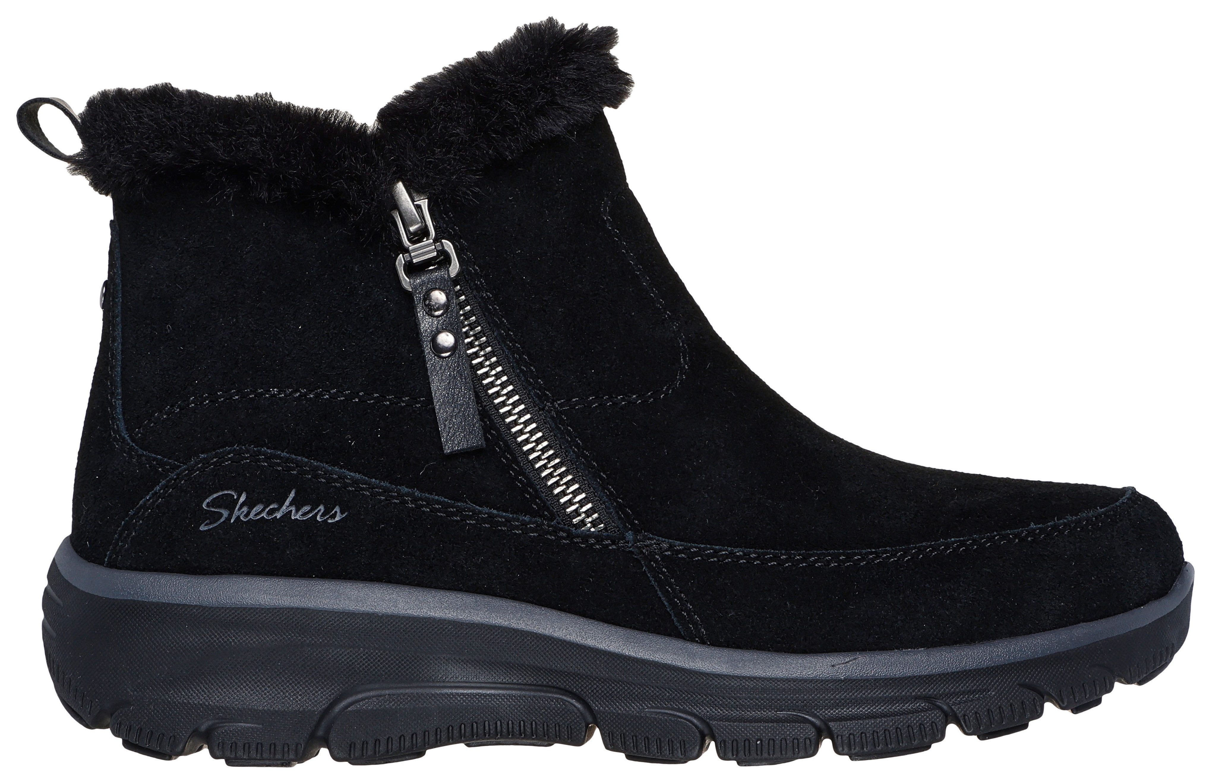 Skechers Winterlaarzen EASY GOING-COOL ZIP! Winterschoenen, ritssluiting laarzen met 3M Scotchgard-impregnering