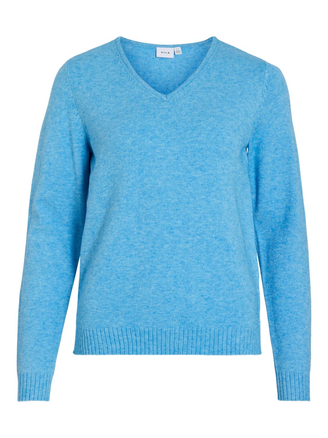 Vila Trui met V-hals VIRIL V-NECK L/S KNIT TOP - NOOS