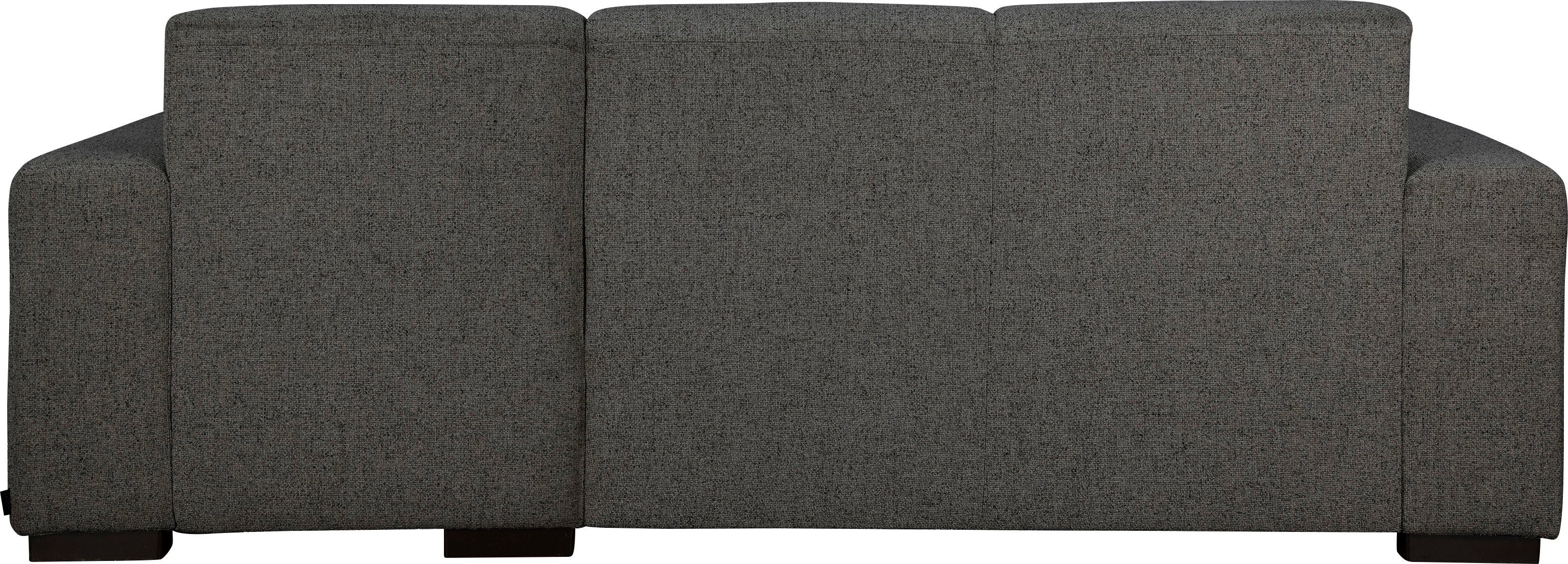 Home affaire Hoekbank BORNHOLM L-vorm met chaise longue, afmetingen B/D/H: 234/162/85 cm Recamiere links of rechts bestelbaar, golfvering, inclusief 2 kussens