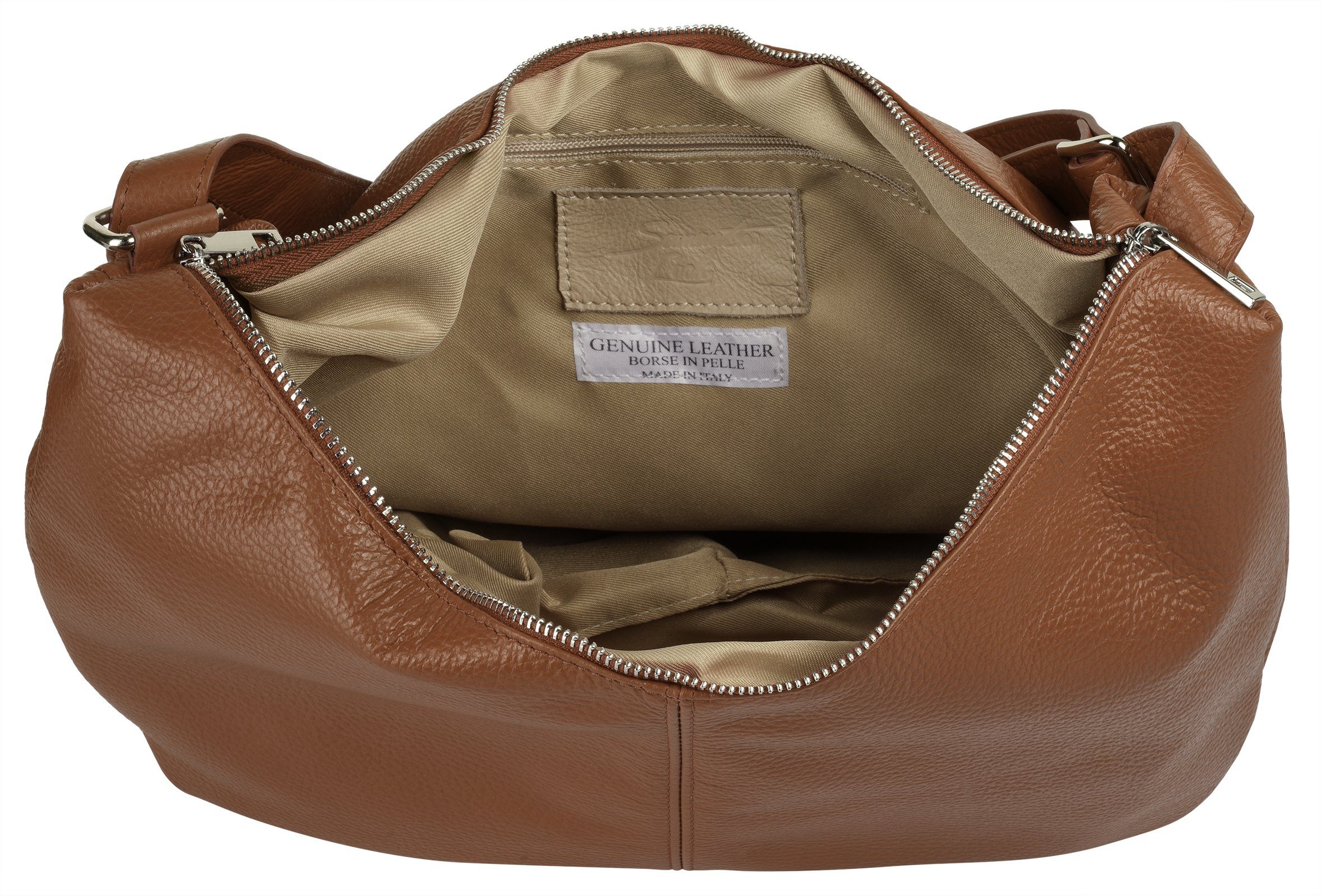 Samantha Look Shopper echt leer, made in italy