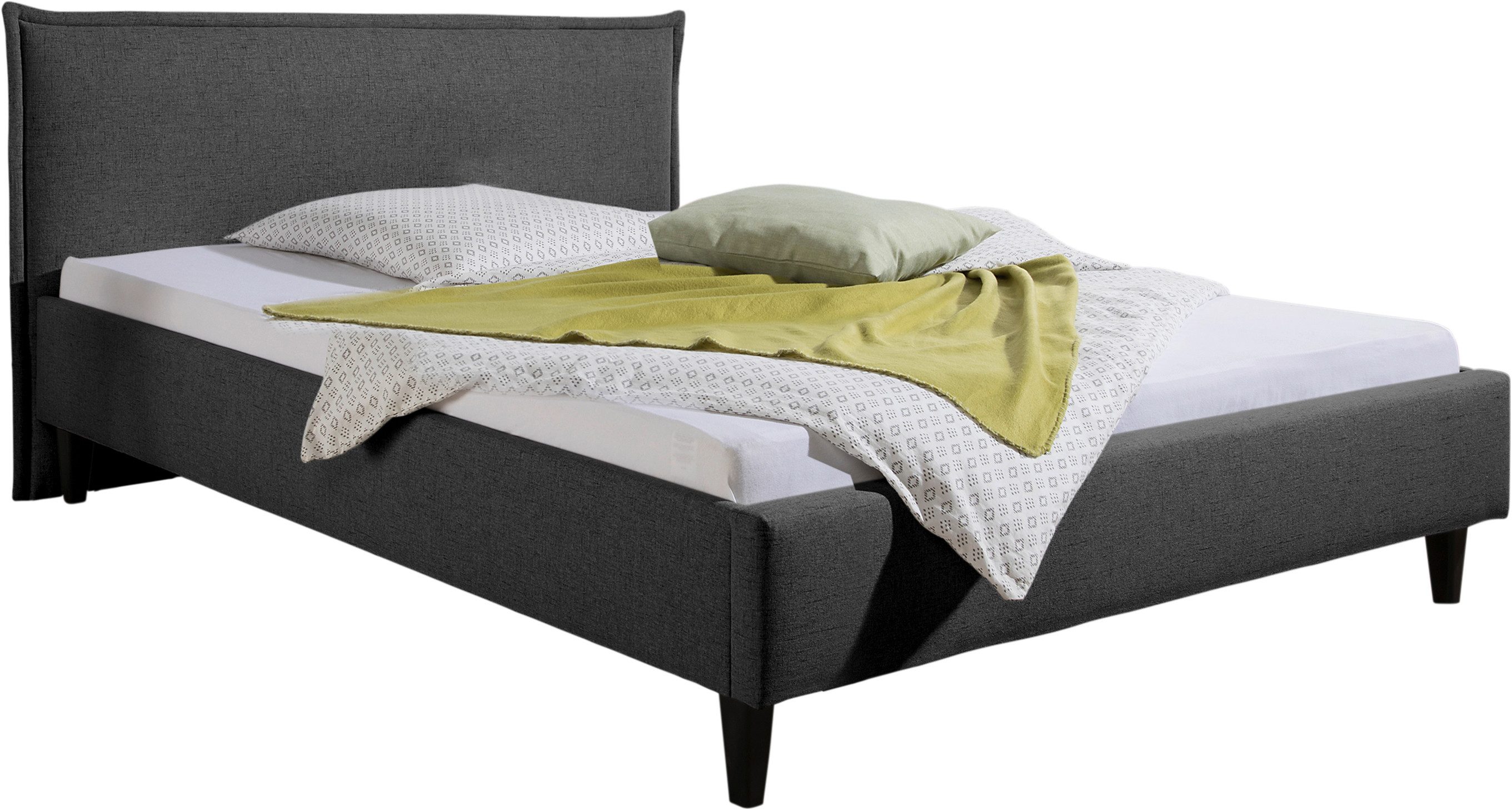 Maintal Gestoffeerd bed Gustine Zijkanten van het bed zelf te monteren, zonder bedkist