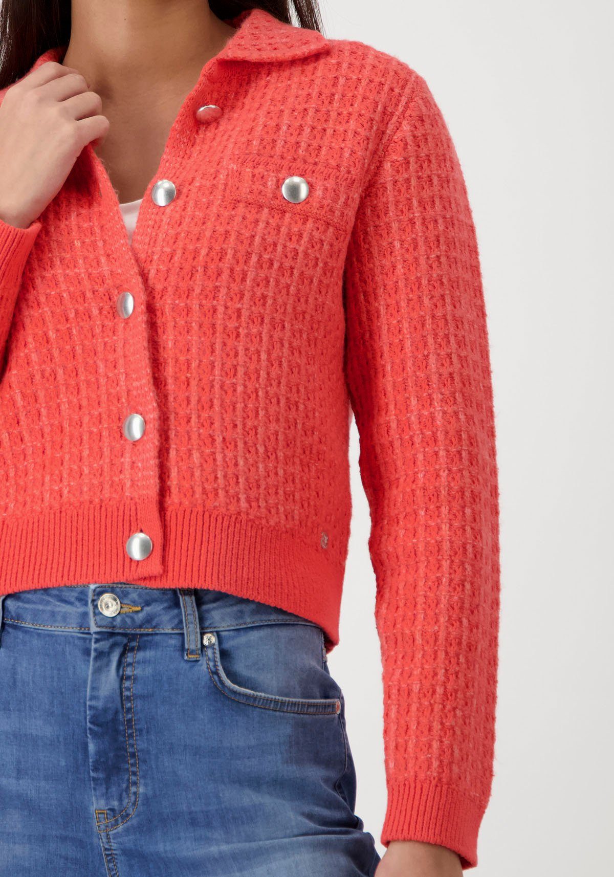 Monari Vest met knopen