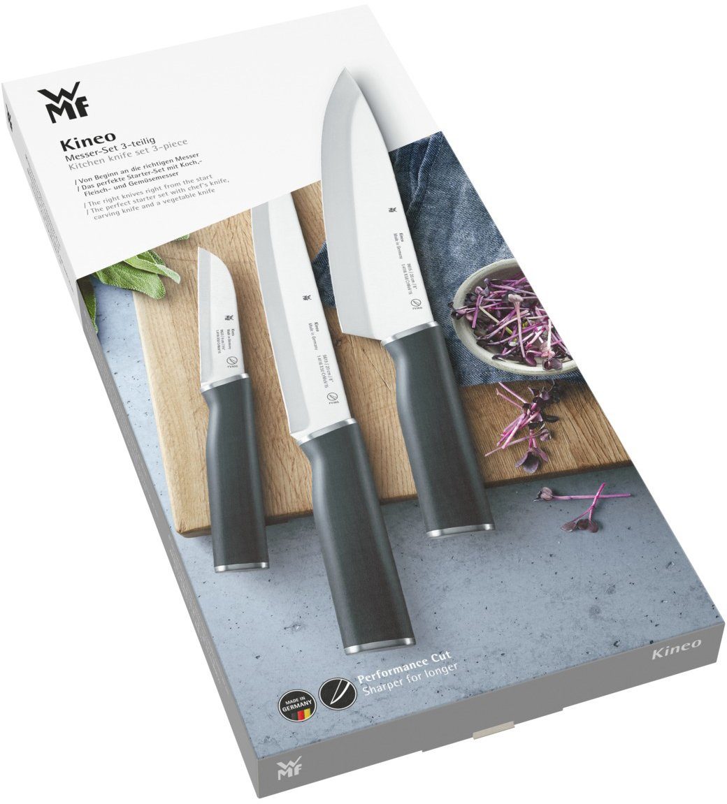 WMF Messenset Kineo Lemmeten van speciaal messenstaal, made in Germany (set, 3-delig)
