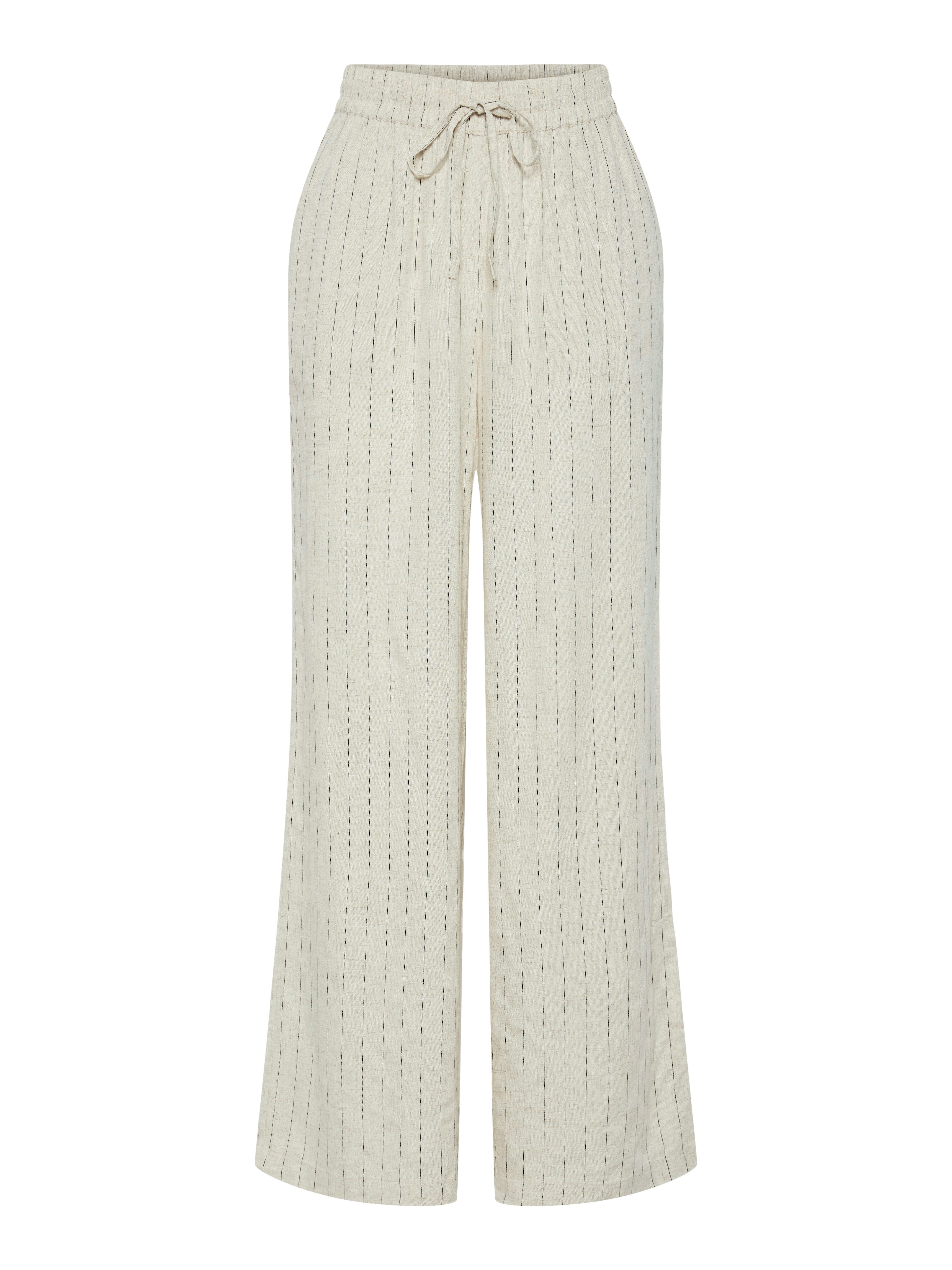 pieces Comfortbroek PCPIA HW WIDE PANTS WVN NOOS