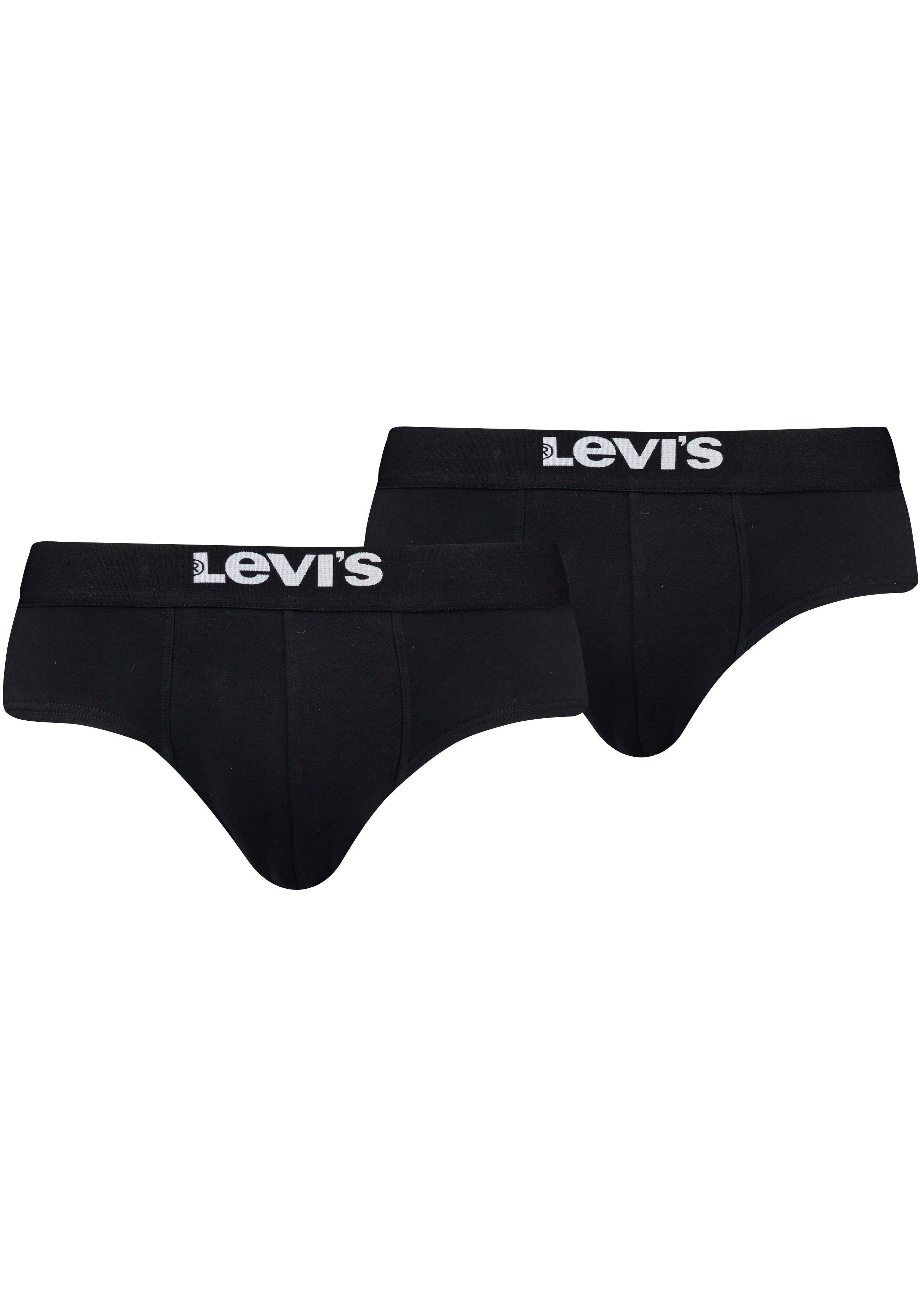 Levi's® Slip LEVIS MEN SOLID BASIC BRIEF ORG CO 2P (Set van 2)