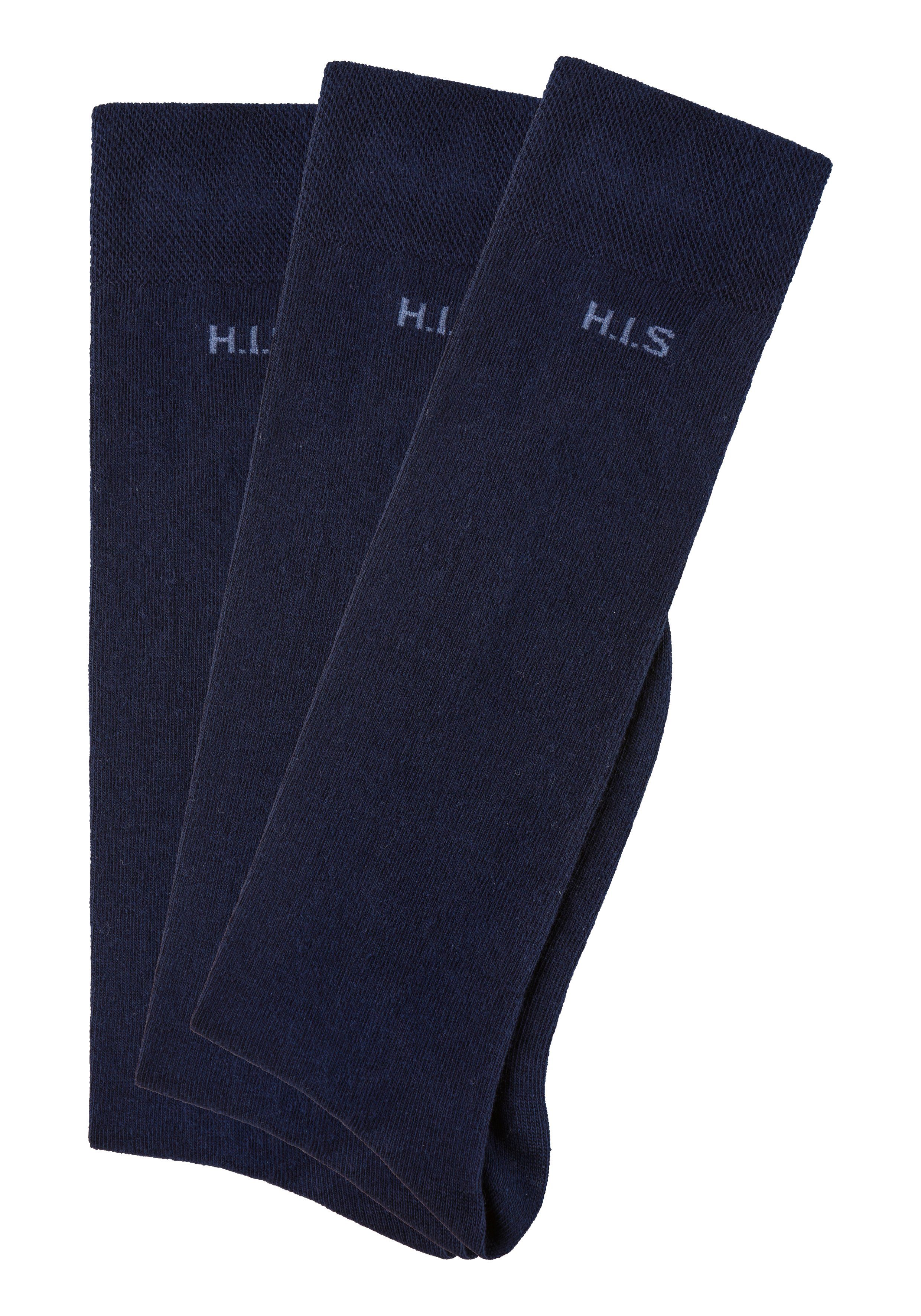 H.I.S Kniekousen zonder snijdende boord (set, 3 paar)