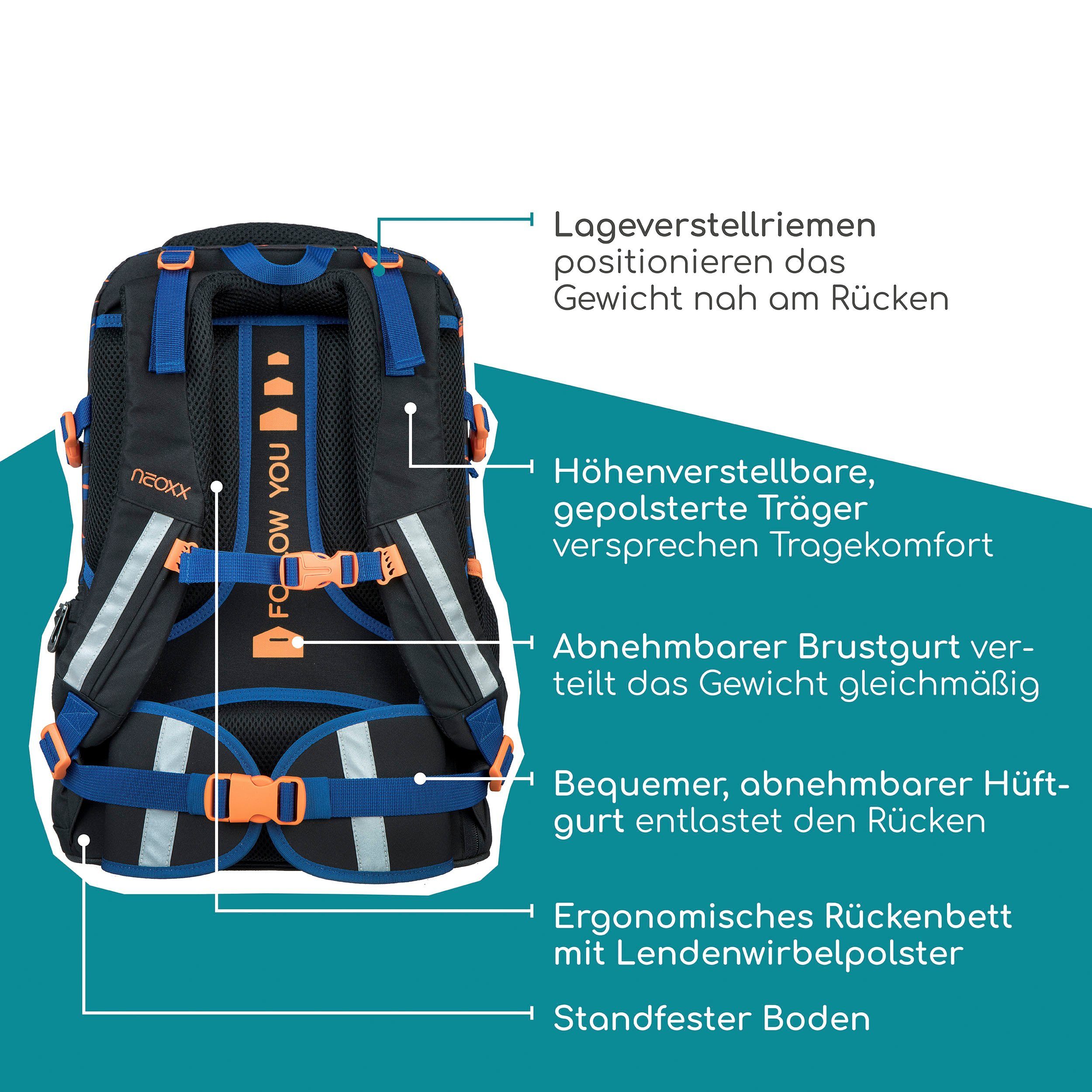 neoxx Schoolrugzak Active Pro, Streetlight