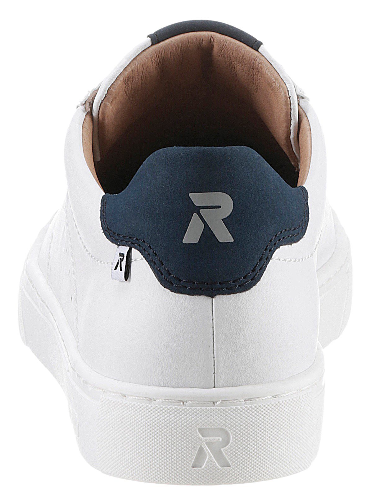 RIEKER Sport Sneakers met leren binnenvoering, vrijetijdsschoen, lage schoen, veterschoen