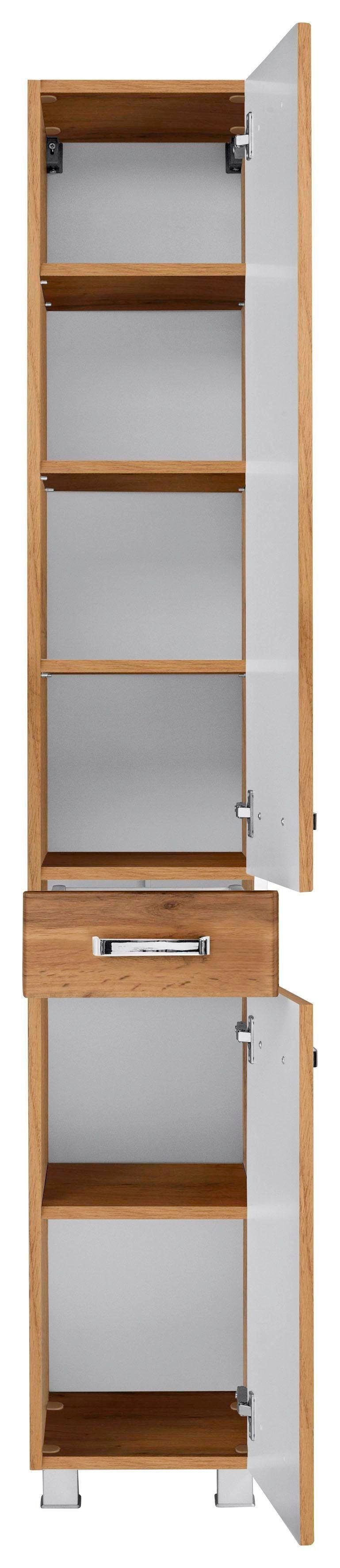 welltime Hoge kast Ravenna Deuren met schokdempers