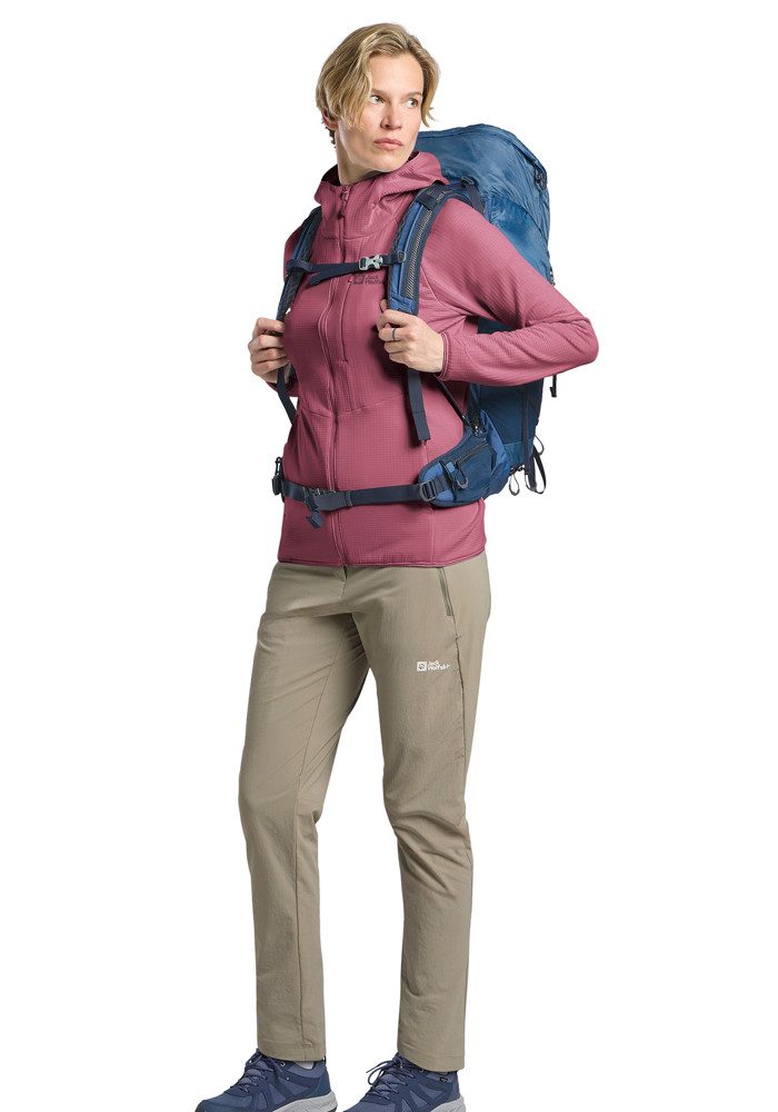 Jack Wolfskin Fleecejack KOLBENBERG HOODED FZ W