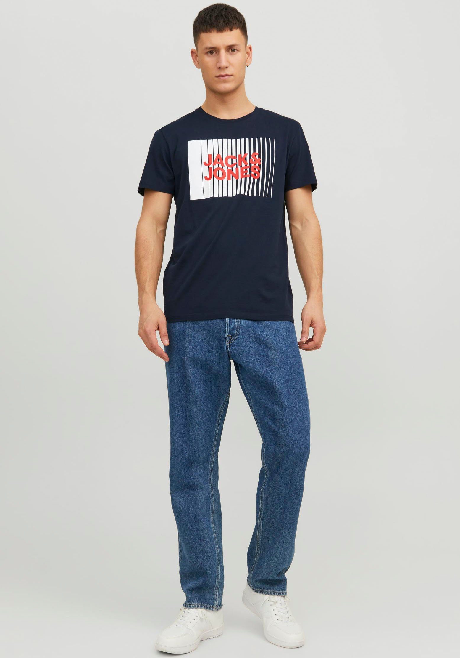 Jack & Jones Shirt met ronde hals JJECORP LOGO TEE PLAY SS O-NECK NOOS