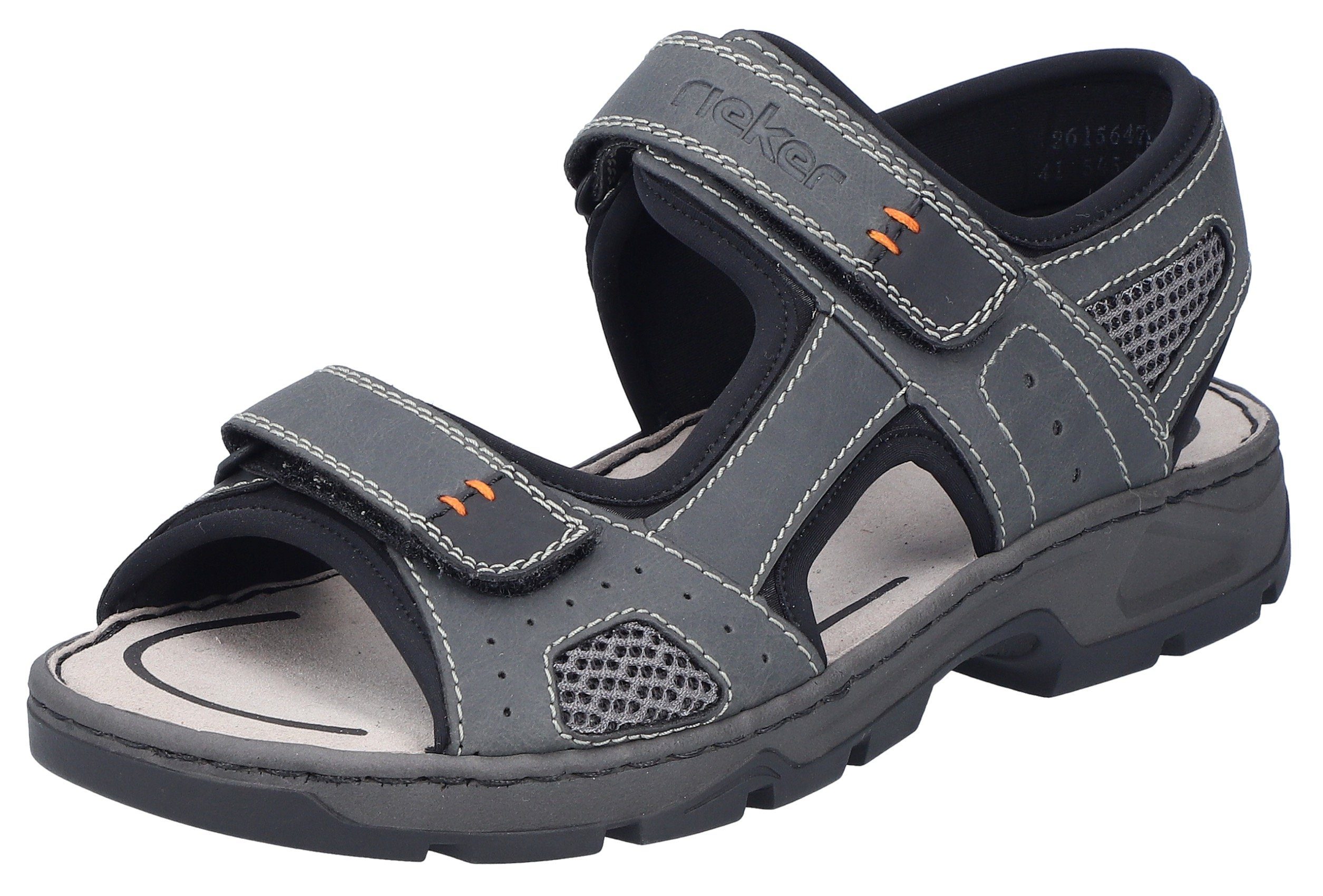 Rieker Sandalen zomerschoen, klittenbandschoen, outdoorschoen, in trekkinglook