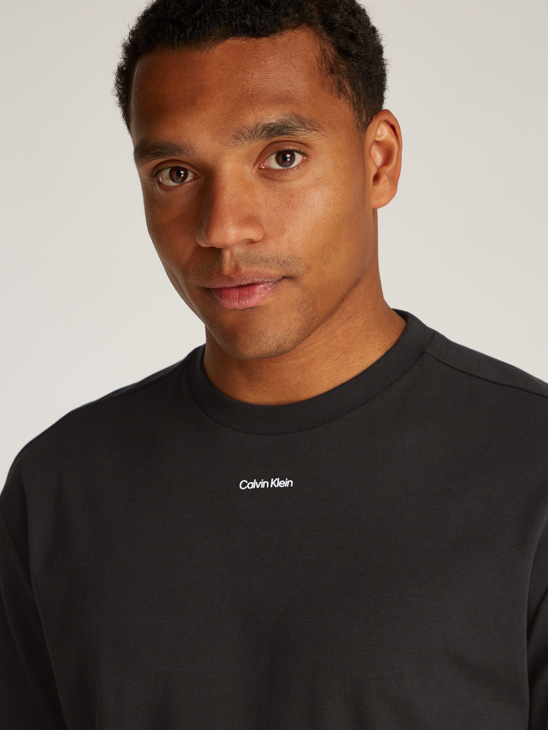 Calvin Klein T-shirt NANO LOGO INTERLOCK T-SHIRT
