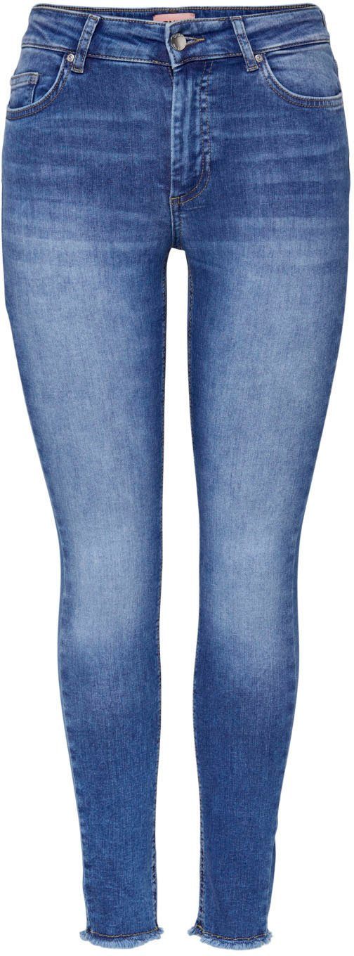 Only Ankle jeans ONLBLUSH LIFE met open zomen