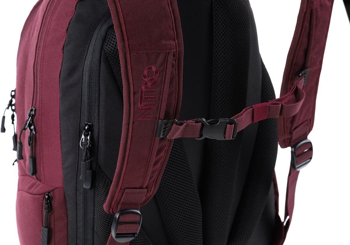 NITRO Schoolrugzak CHASE Casual rugzak, rugzak voor vrijetijd, school, werk en reis