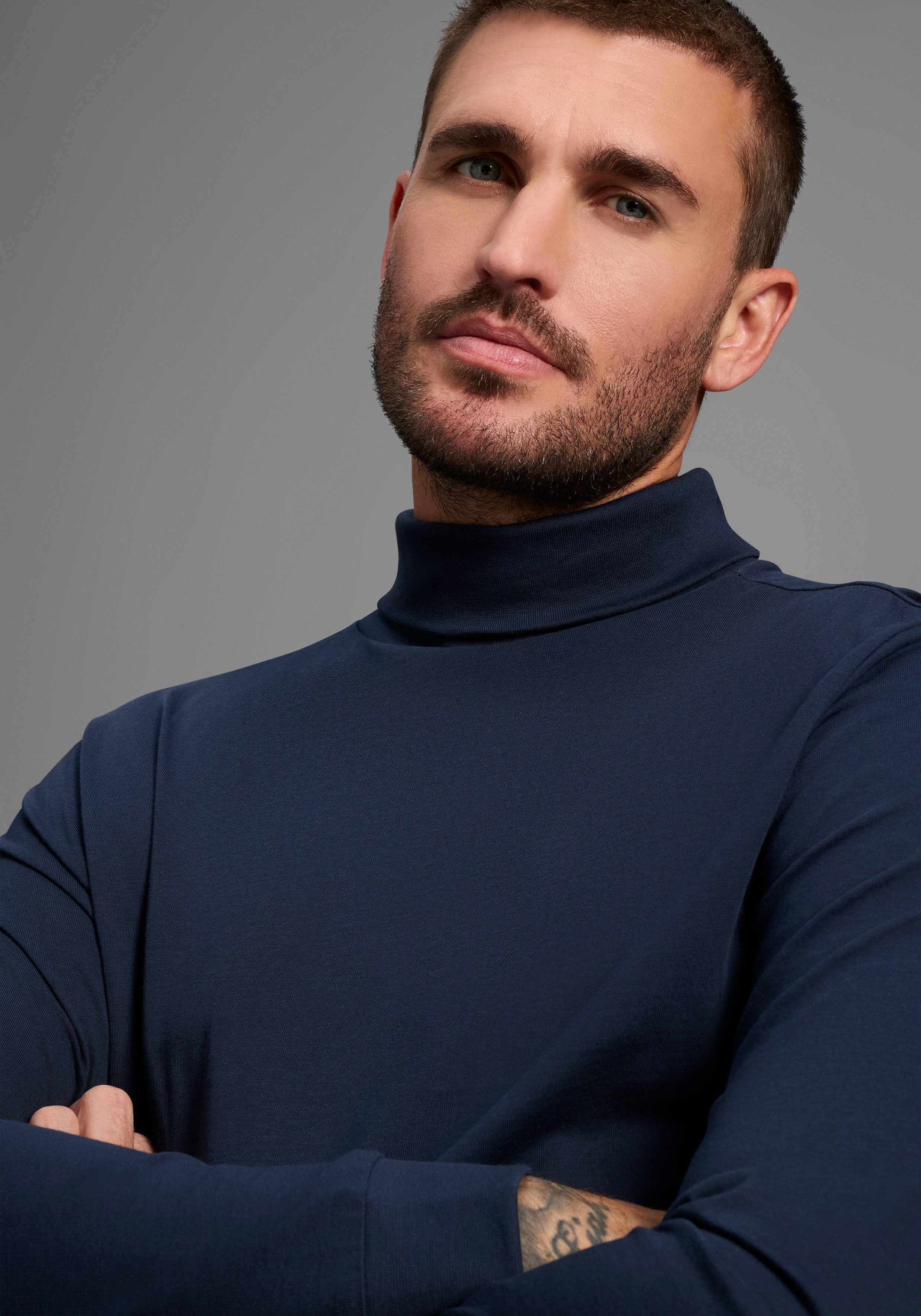Bruno Banani Colshirt ook voor onderkleding