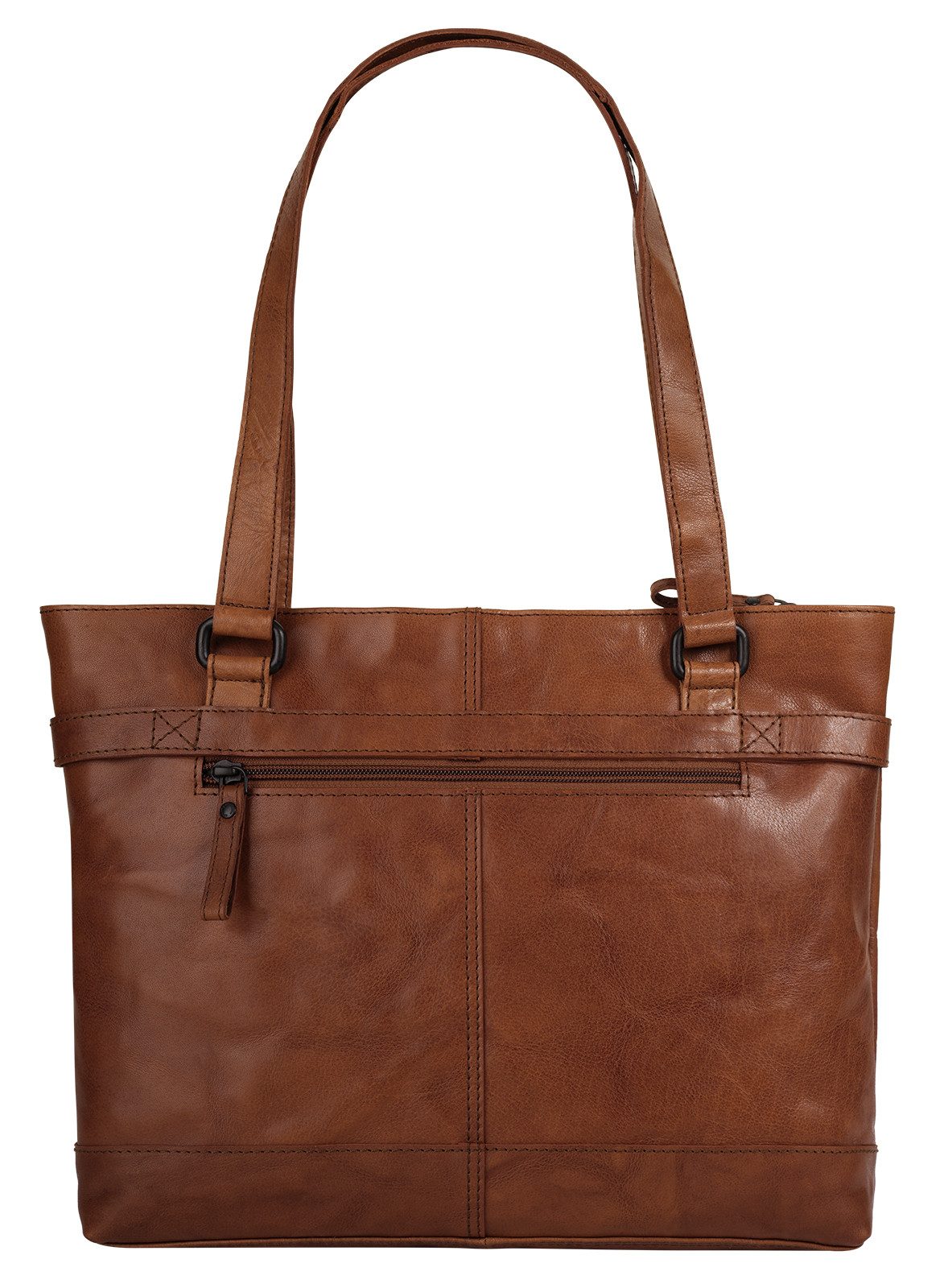 Spikes & Sparrow Shopper echt leder