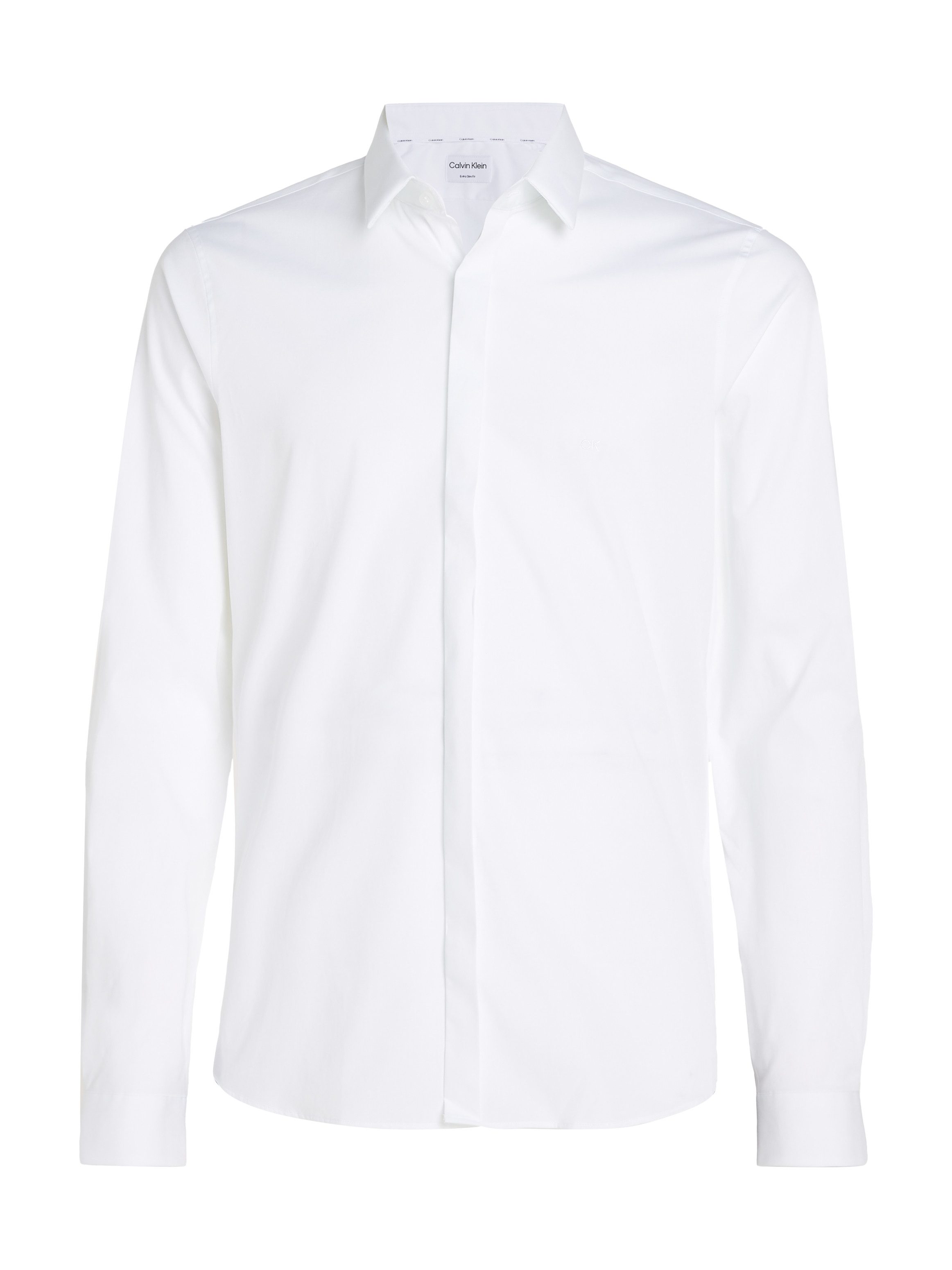 Calvin Klein Overhemd met lange mouwen POPLIN HP EXTRA SLIM SHIRT
