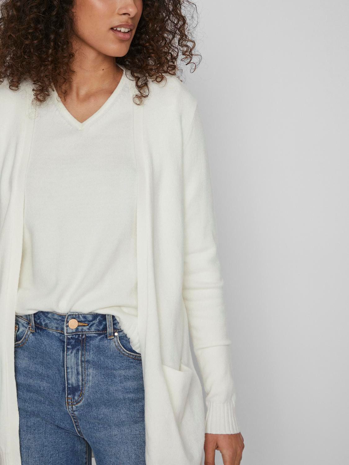 Vila Vest VIRIL OPEN L/S KNIT CARDIGAN - NOOS