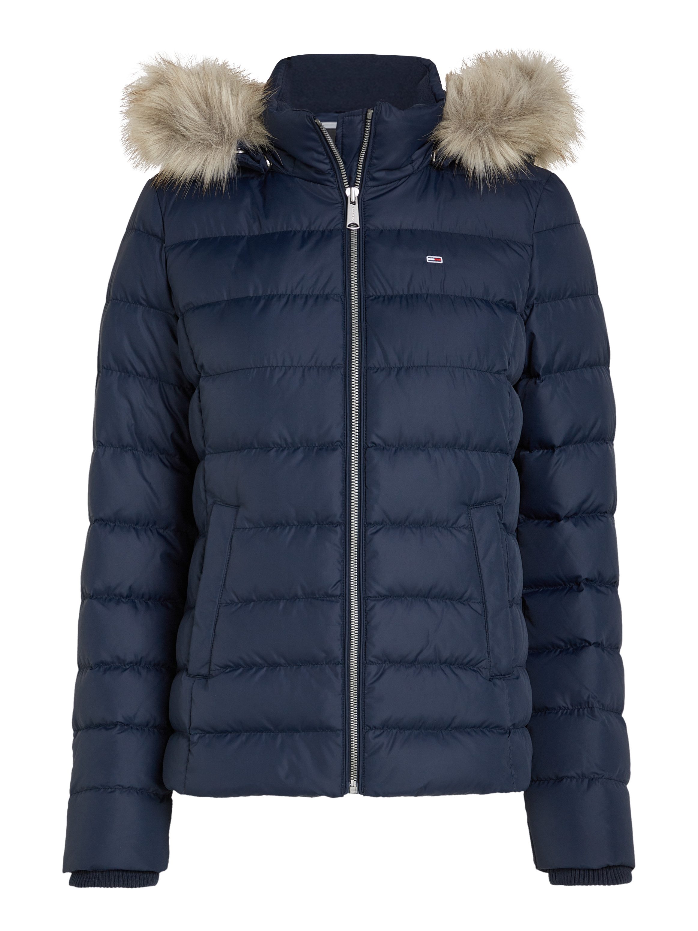 TOMMY JEANS Gewatteerde jas TJW BASIC HOODED DOWN JACKET EXT