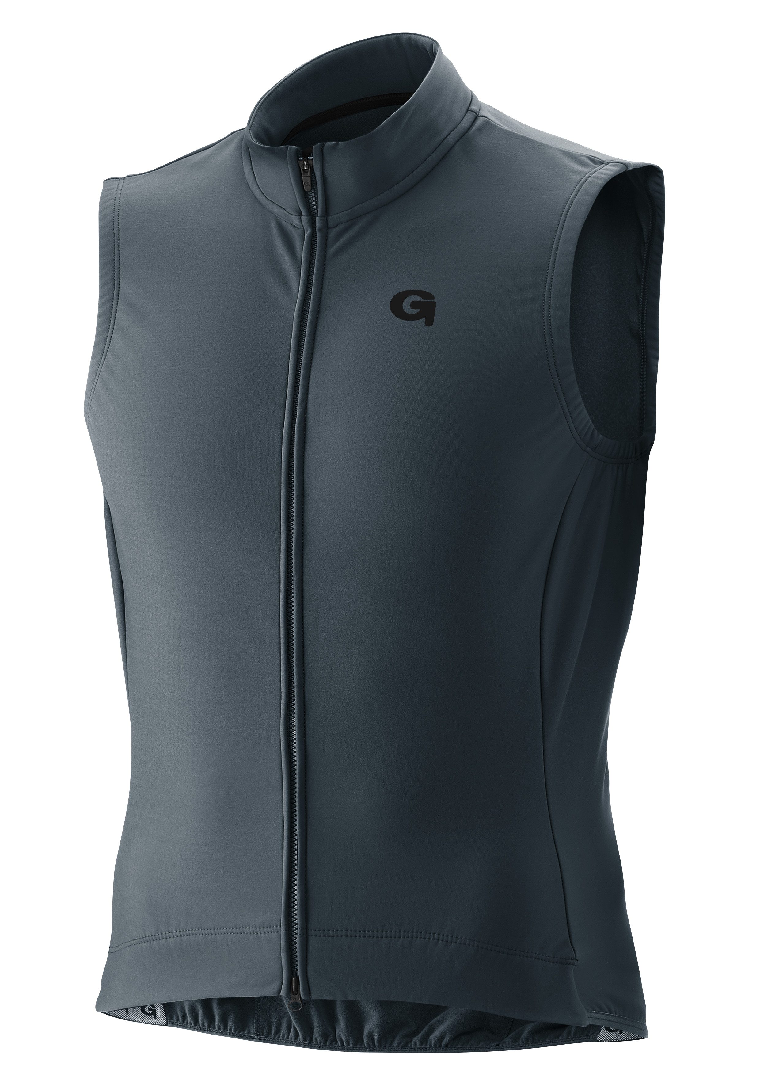 Gonso Functionele bodywarmer Road Vest Therm Heren vest met rugzak, ademend fietsvest, tight fit
