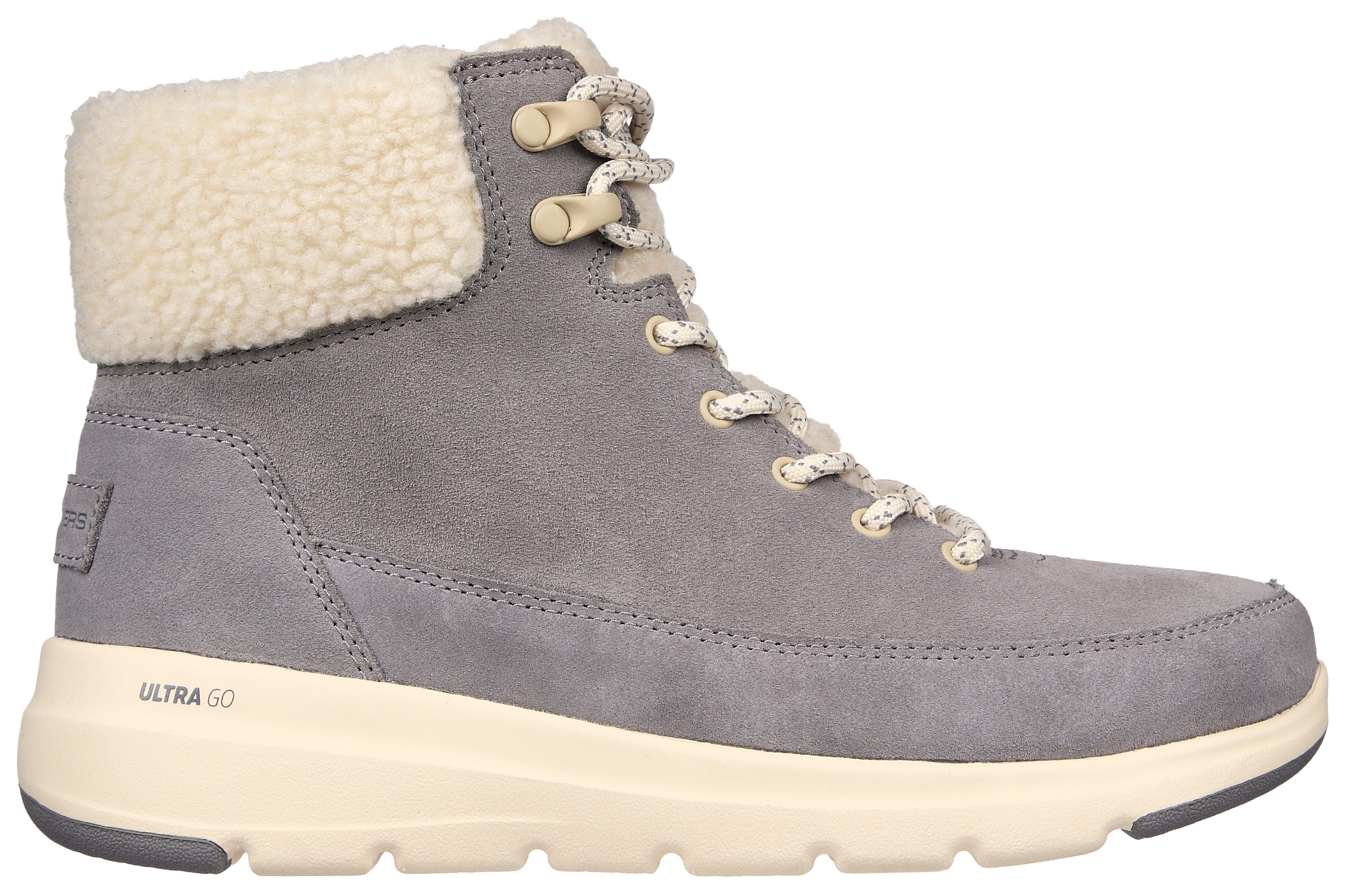 Skechers Winterlaarzen GLACIAL ULTRA Winterschoen, snowboots, veterschoenen met 3M Scotchgard-impregnering