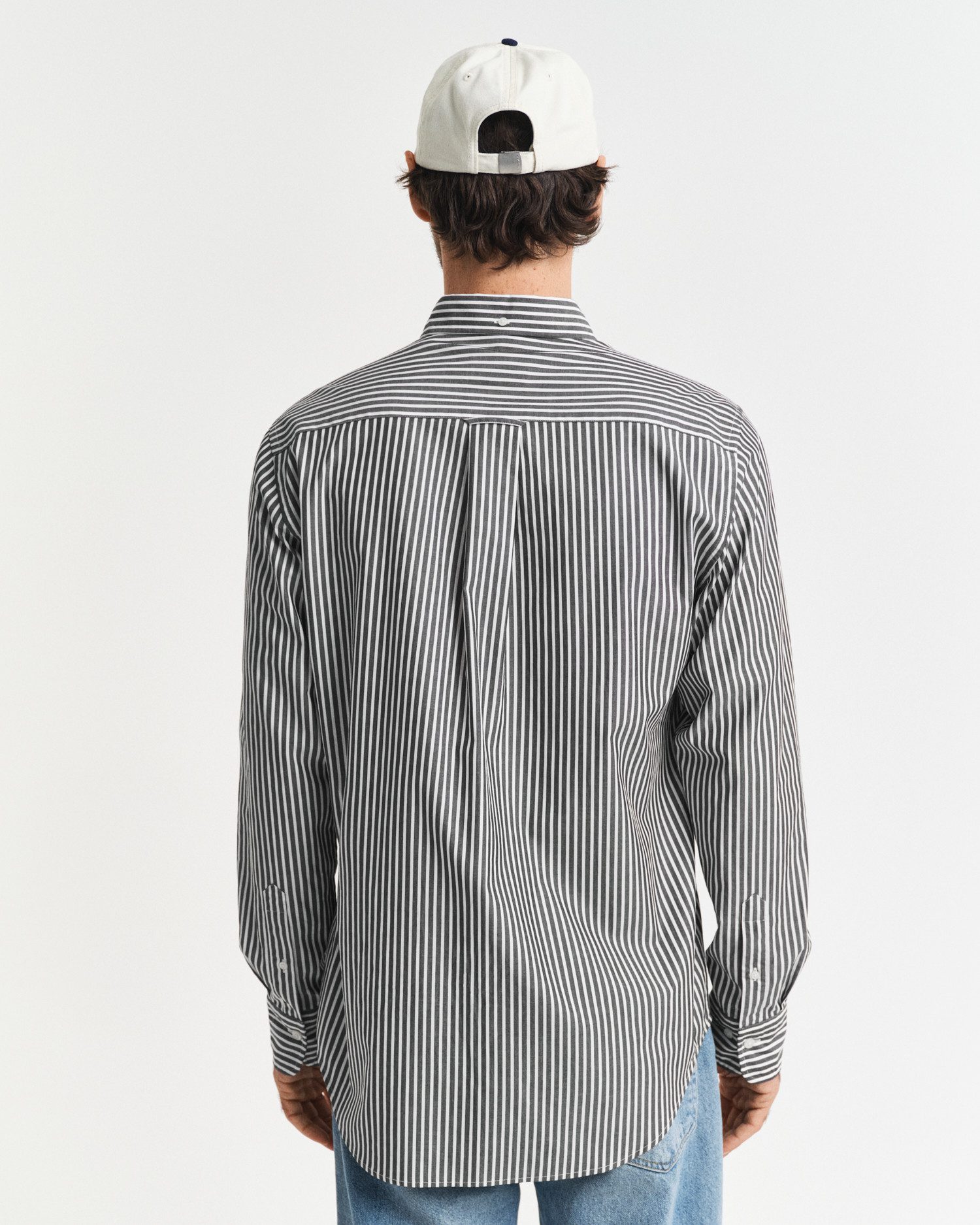 Gant Overhemd met lange mouwen REG POPLIN STRIPE SHIRT