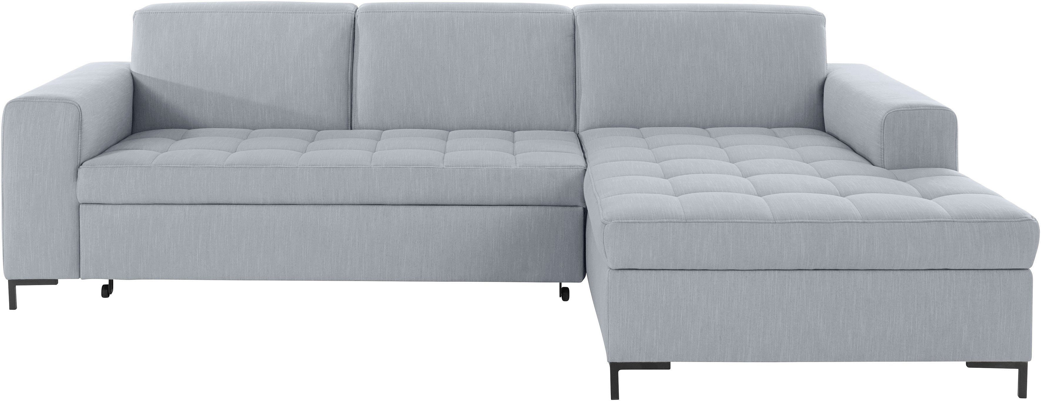 OTTO products Hoekbank Grazzo, tijdloos & elegant, moderne zittinghechting, Breedte 266cm, L-vorm