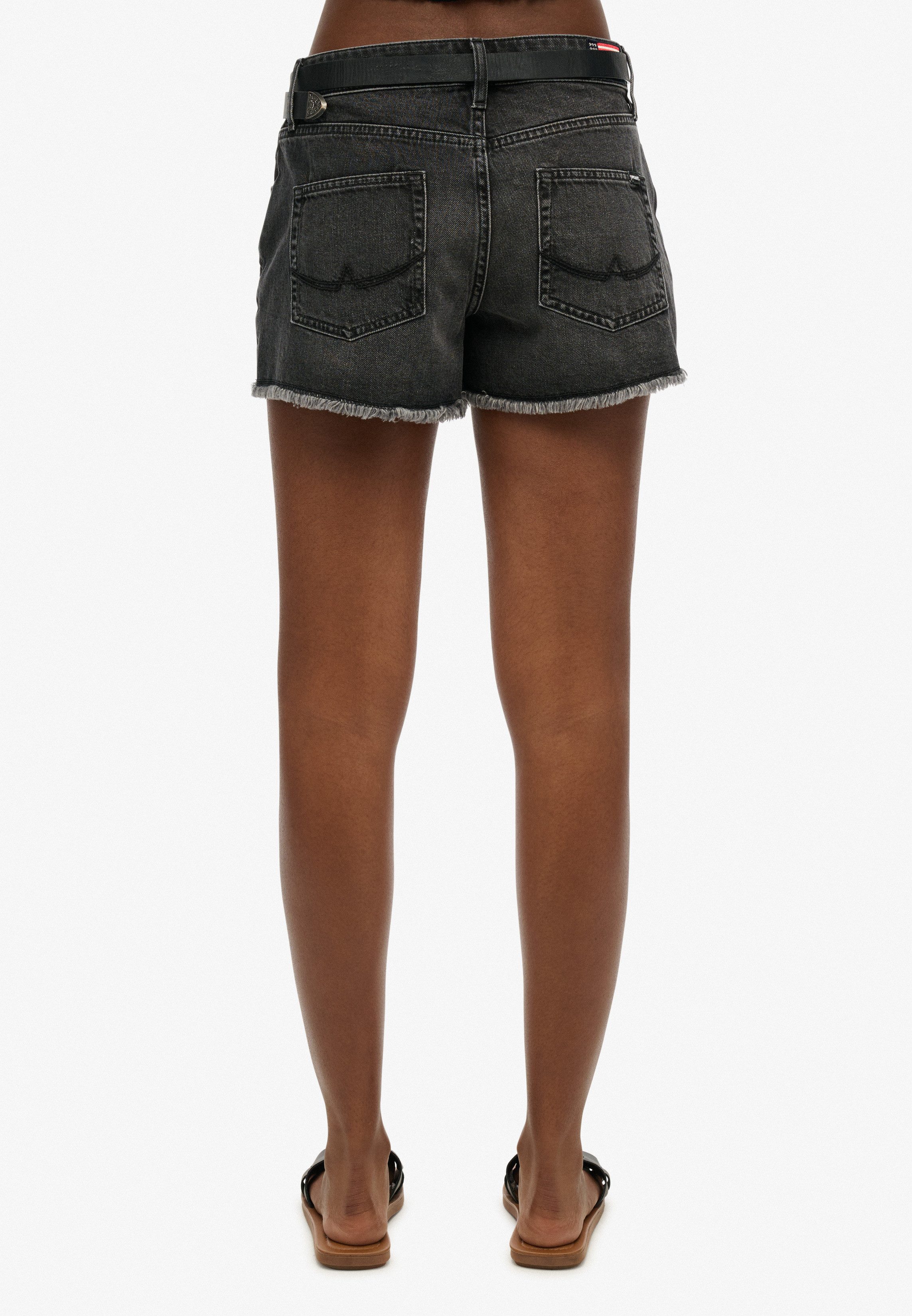 Superdry Jeanshotpants MID RISE DENIM HOT SHORT