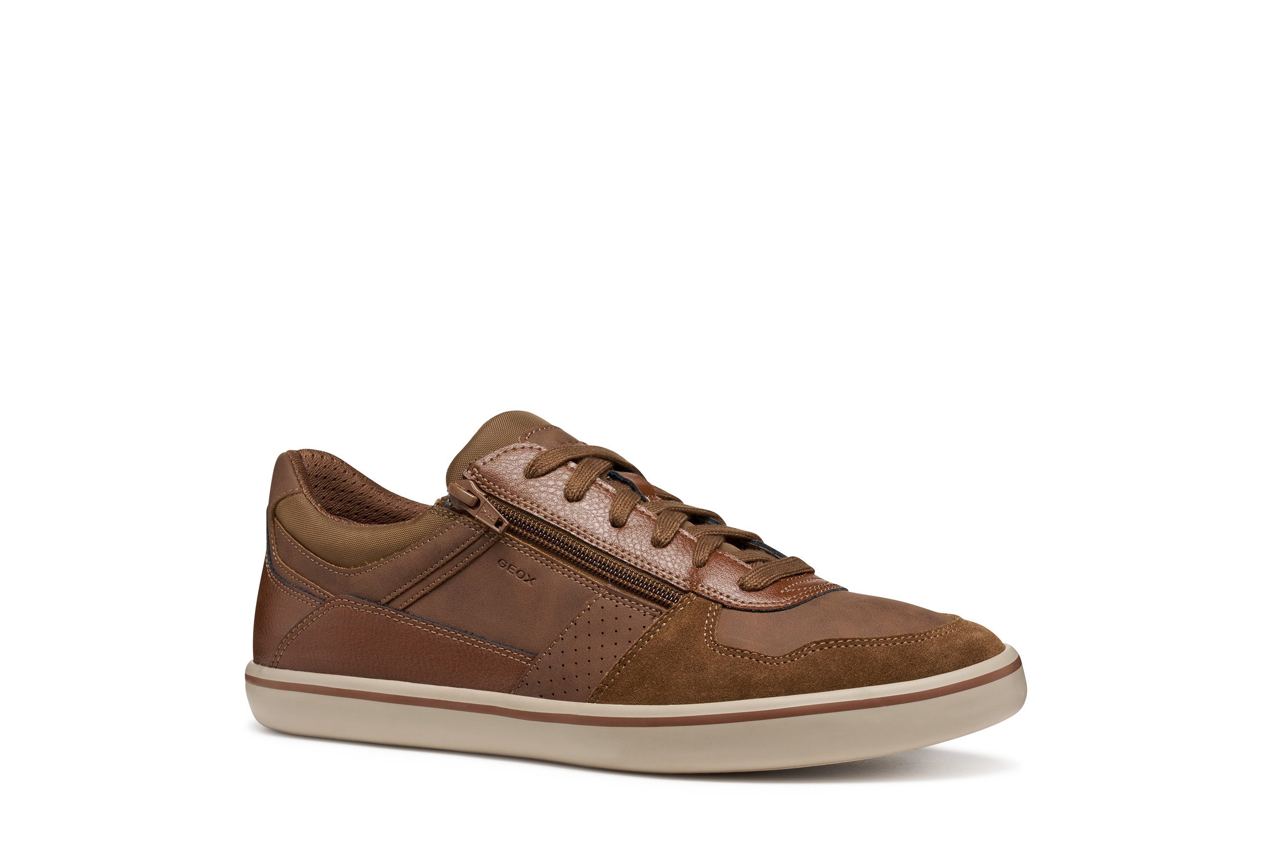 Geox Sneakers U ELVER Veterschoen, vrijetijdsschoen met textielvoering