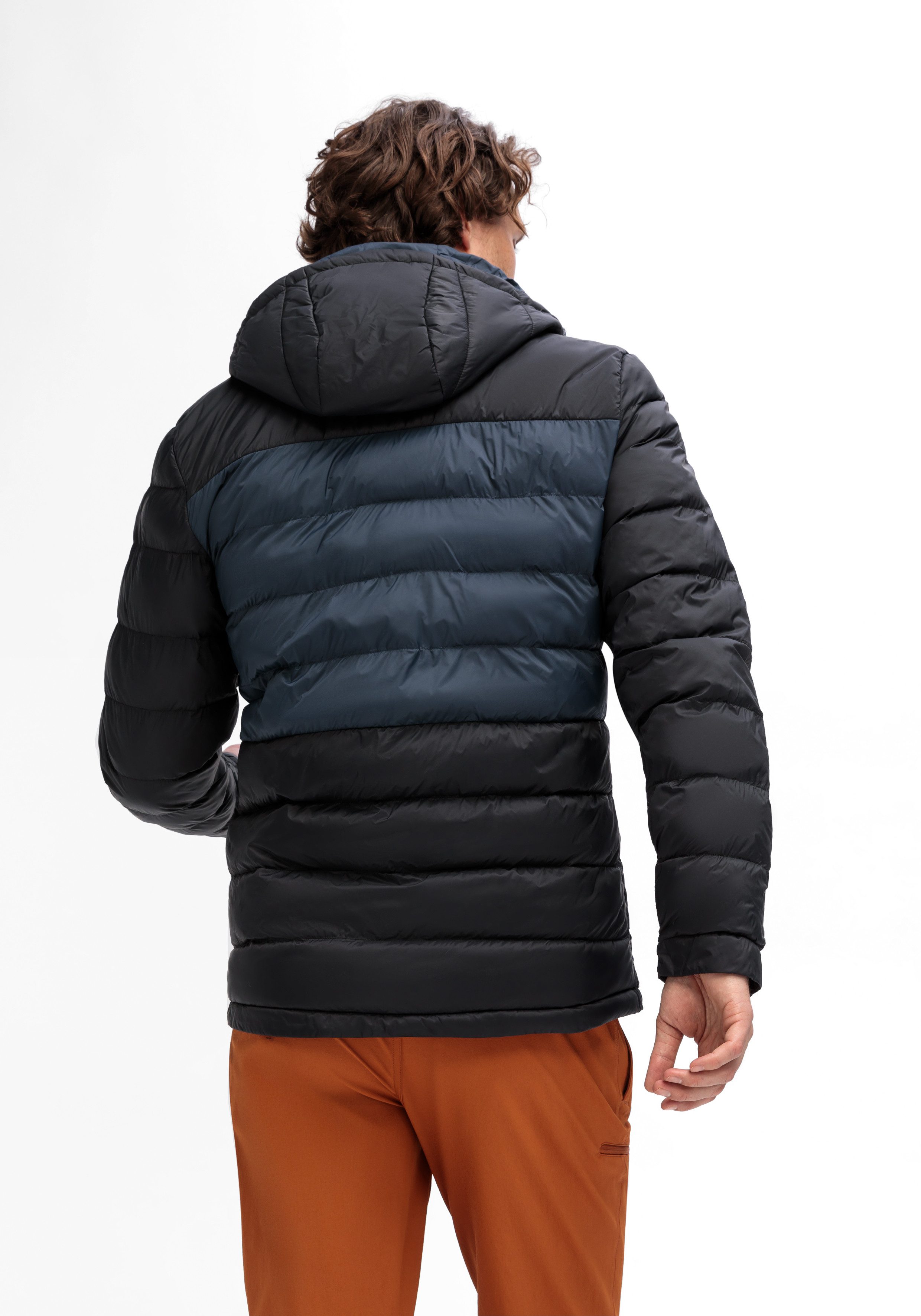 Maier Sports Functioneel jack Lomnica M Heren outdoorjack, Primaloft-jack met ritszakken en capuchon