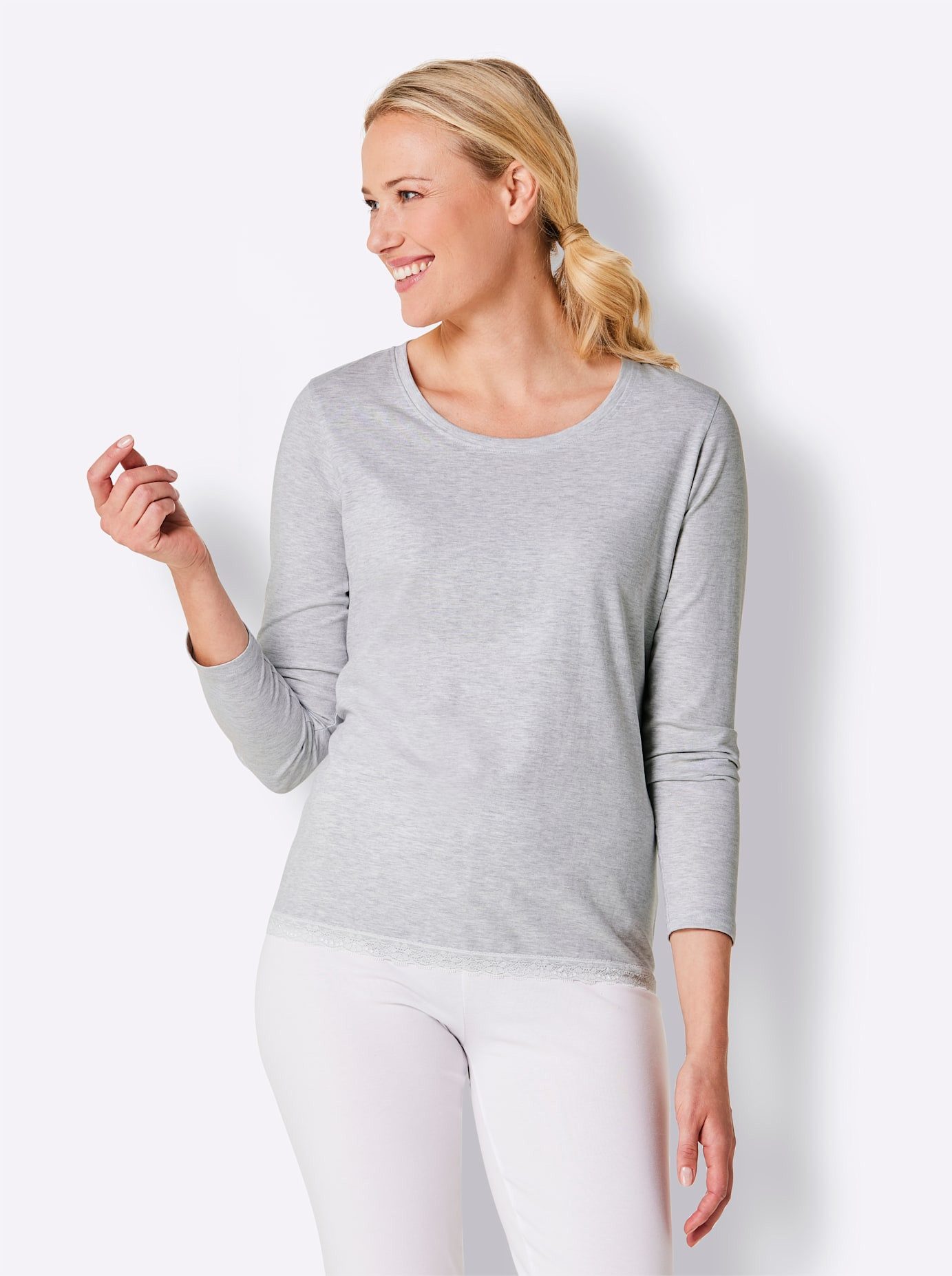 wäschepur Pyjama top Pyjamashirt (1-delig)